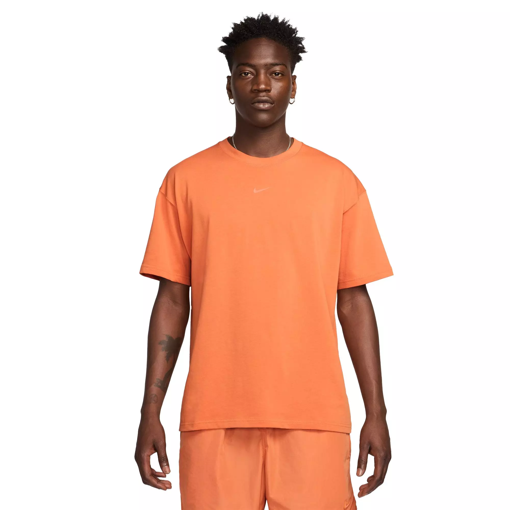 Nike Men's NOCTA Big Body CS Tee-Dk Orange - DK ORANGE