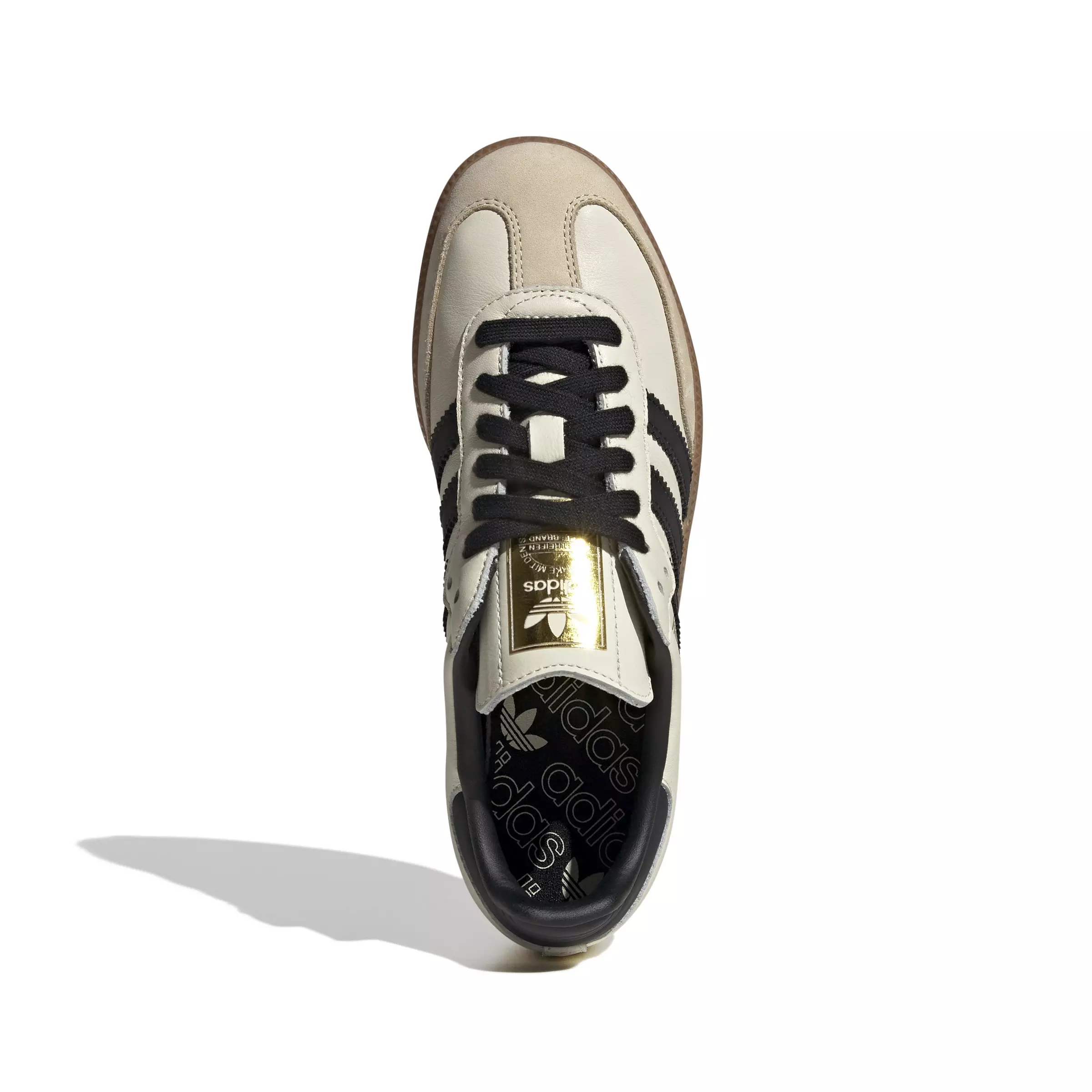 adidas Originals Samba OG "Cream White/Core Black/Sand Strata" Women's Shoe