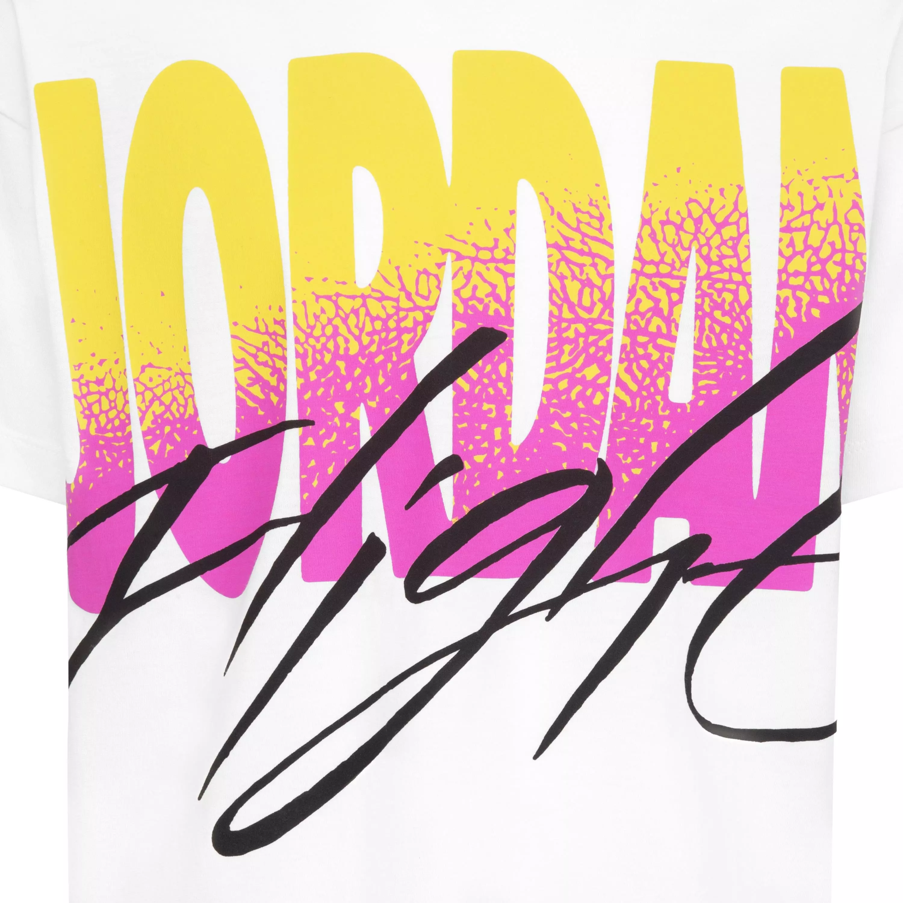 Jordan Big Girls' Flight Rise Tee - WHITE