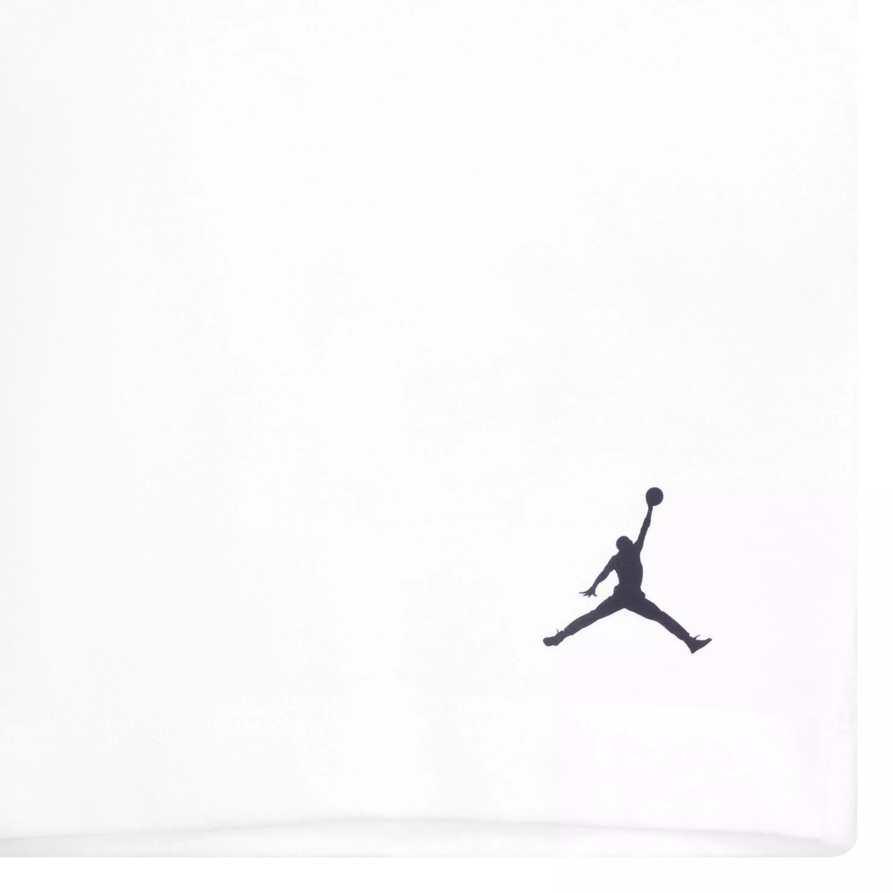 Jordan Big Girls' Flight Rise Tee - WHITE