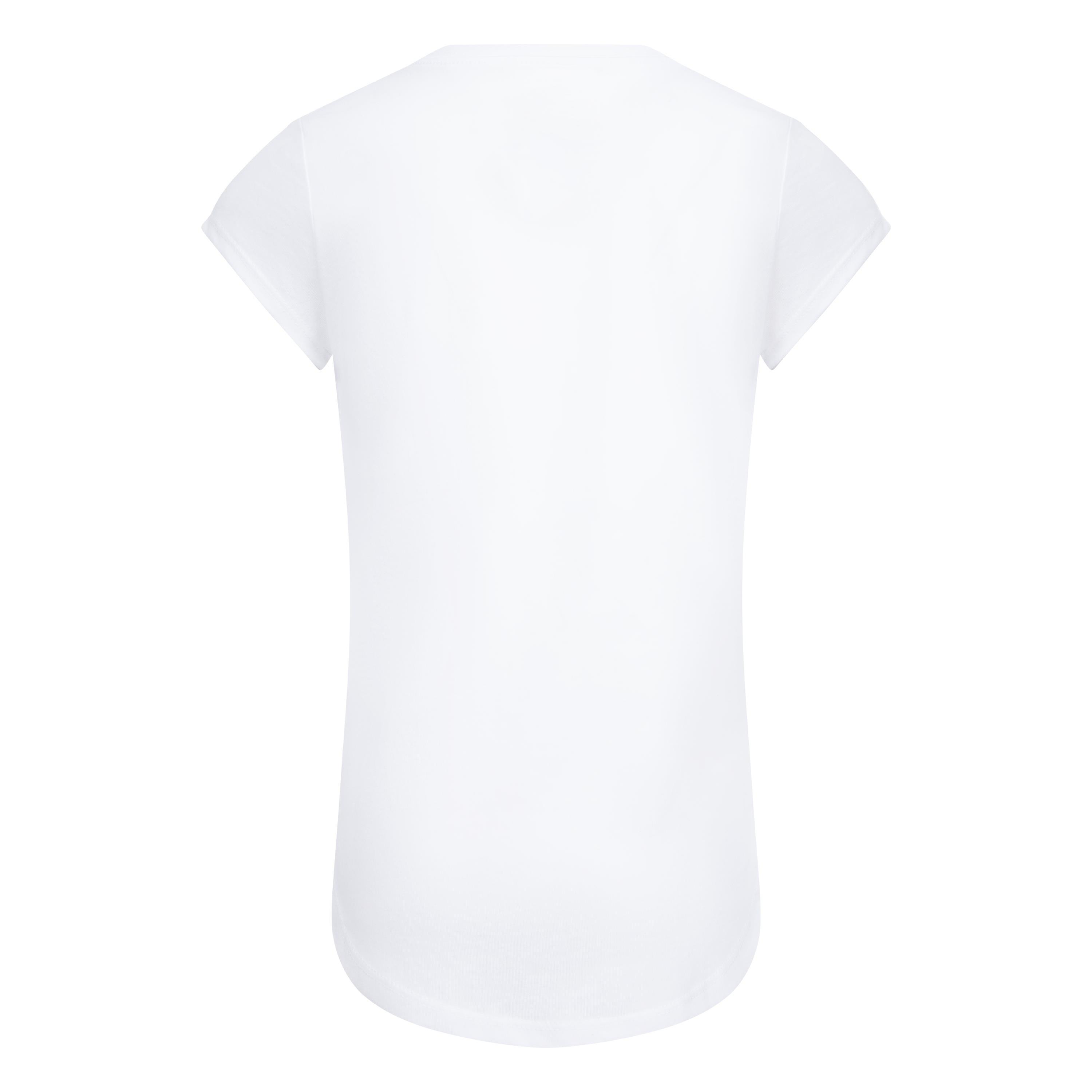 Nike Little Girls' Script Swoosh Tee