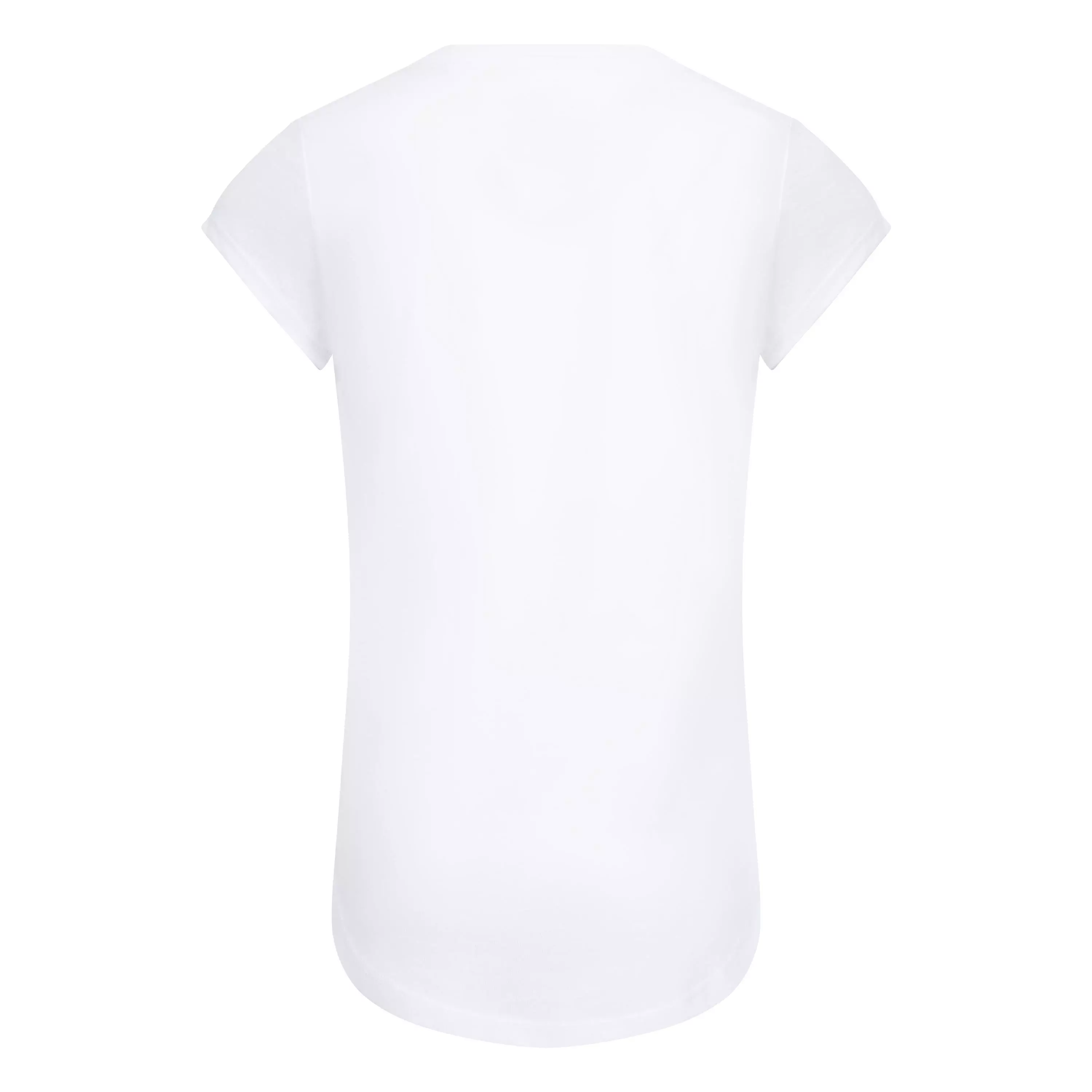 Nike Little Girls' Script Swoosh Tee - WHITE/PINK