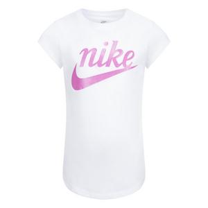 Nike Little Girls' Script Swoosh Tee