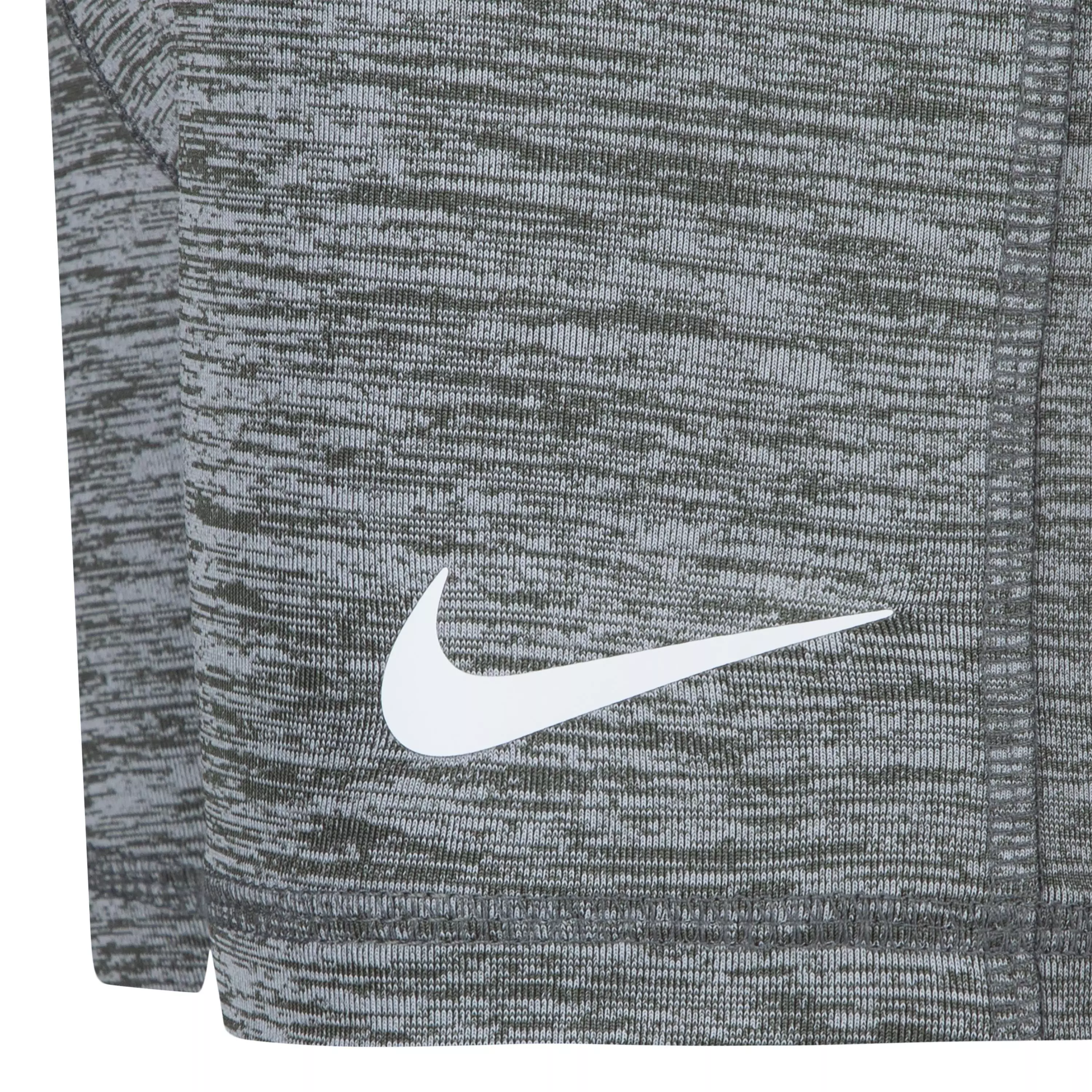 Nike Little Girls Pro Shorts - Grey - HEATHER/GREY