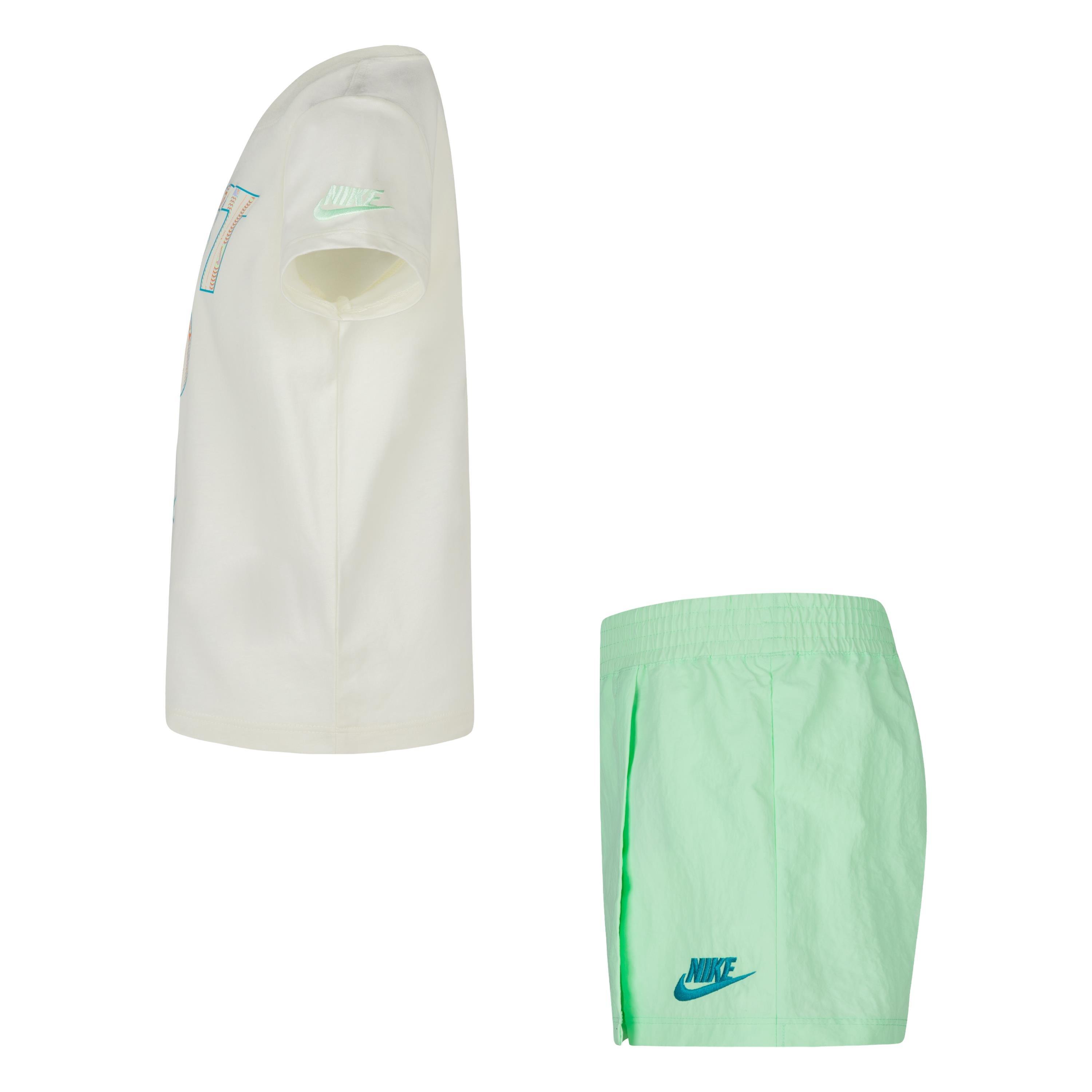Nike Happy Camper Skort Little Girls' Set
