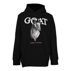 Streetz Iz Watchin Big Boys' Goat Hoodie - Black