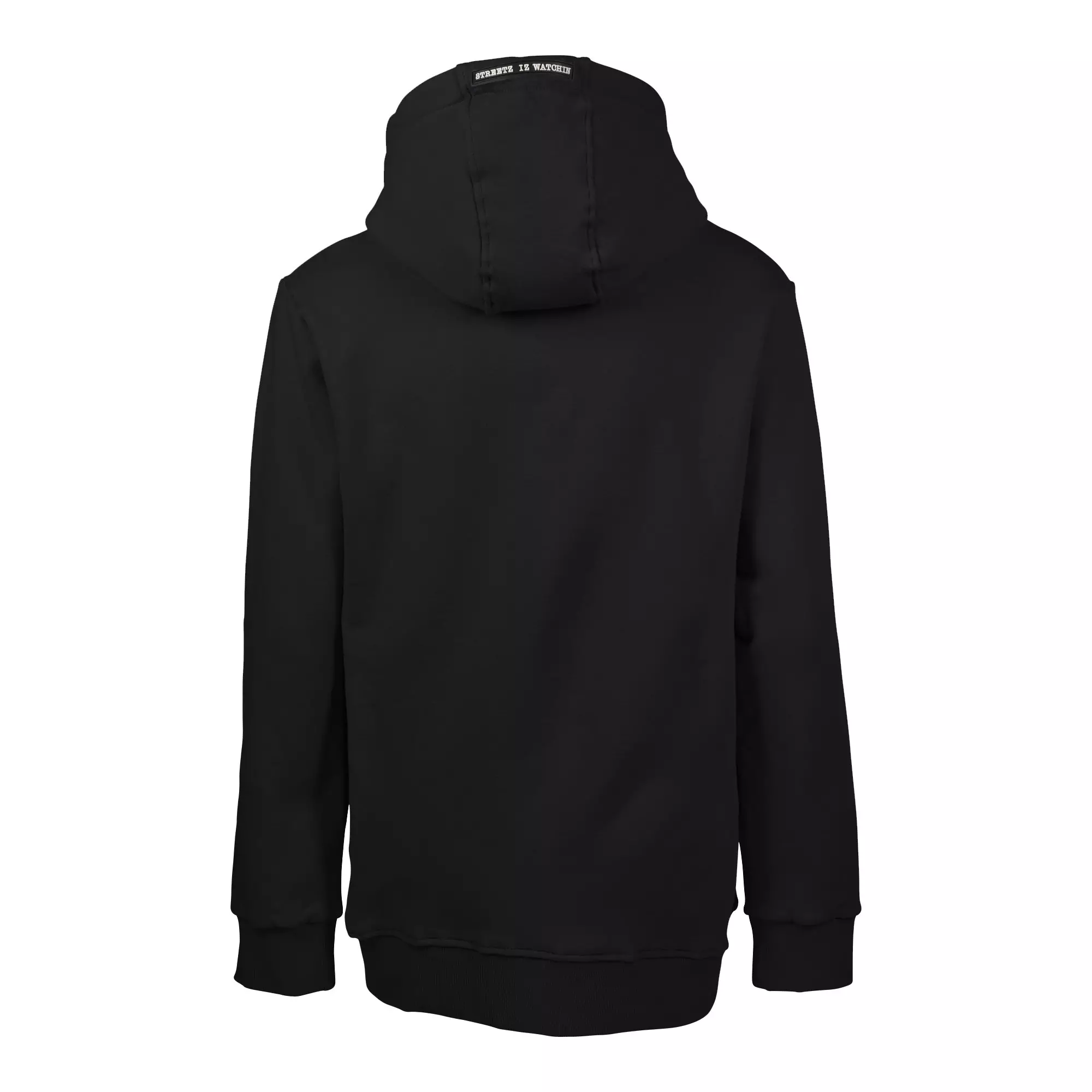 Streetz Iz Watchin Big Boys' Goat Hoodie - Black - BLACK