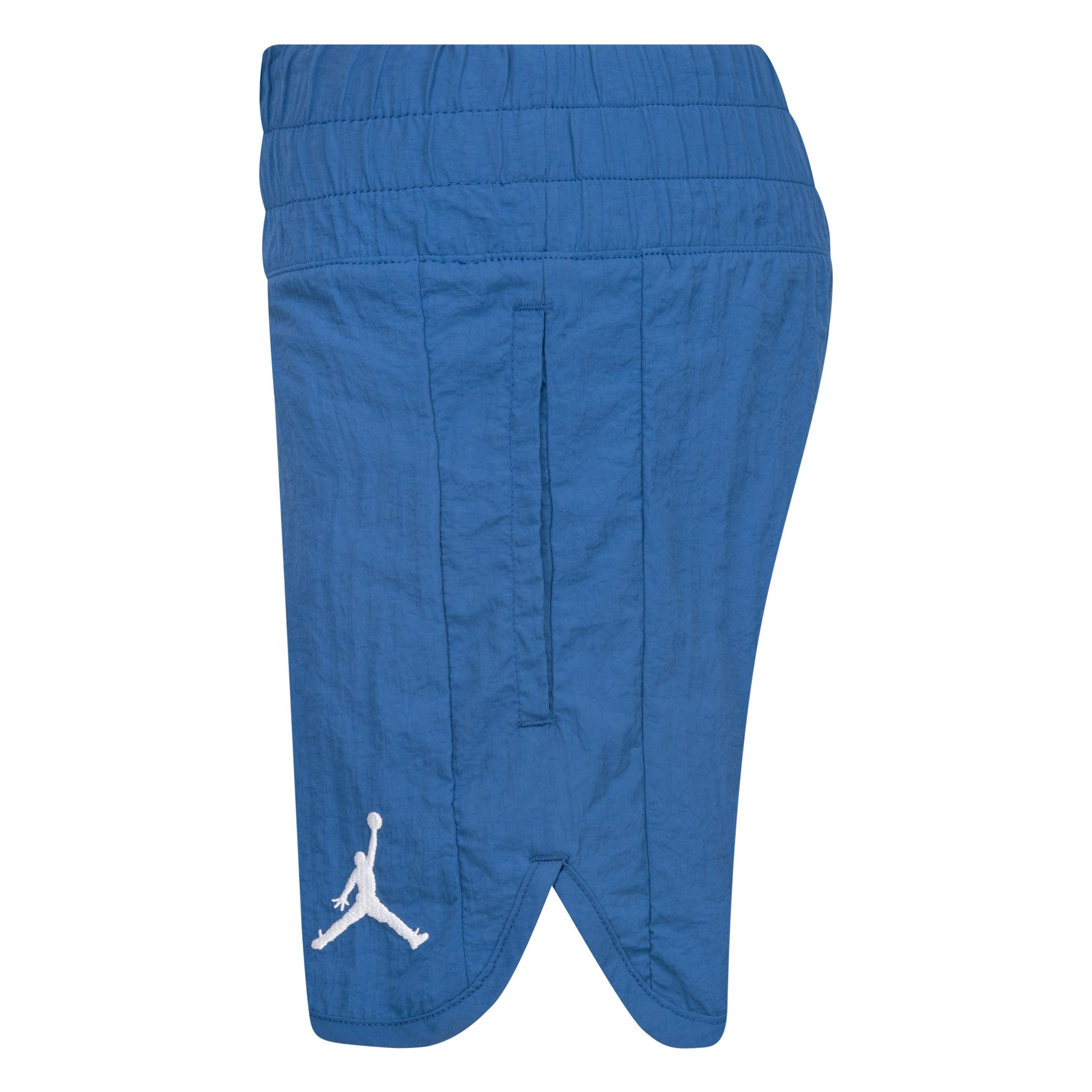 Jordan Big Girls' Woven Shorts - Blue