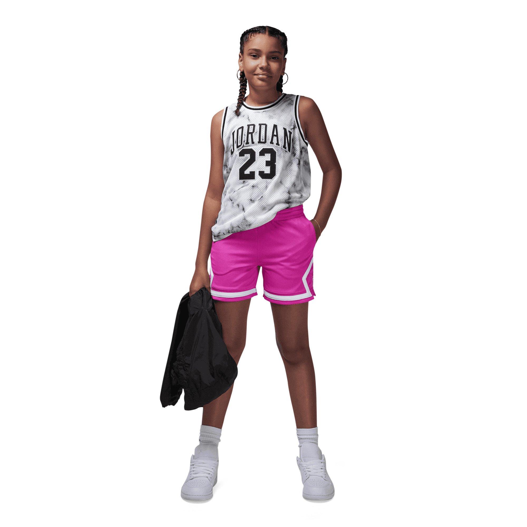 Big Girls' Jordan Diamond Shorts - Pink