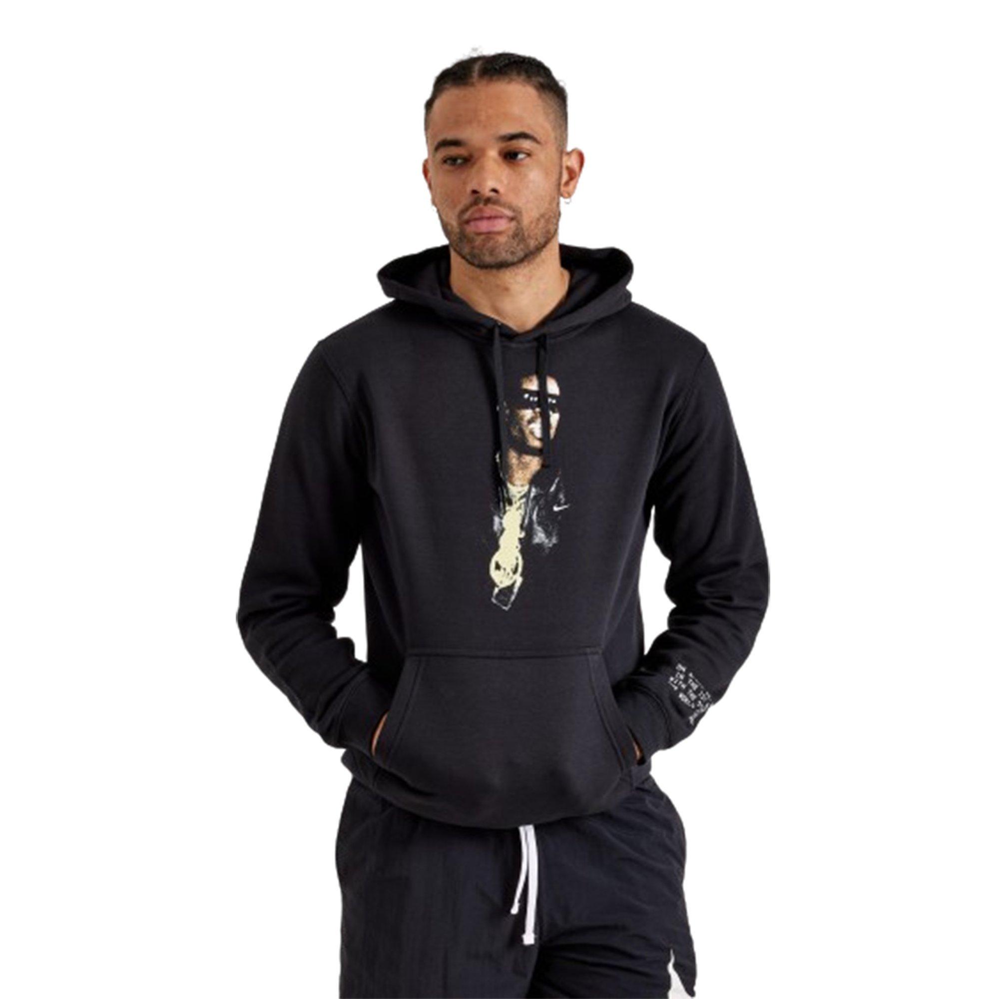 Nike Men's Sportswear Deion List of Goods Pullover Hoodie - BLACK