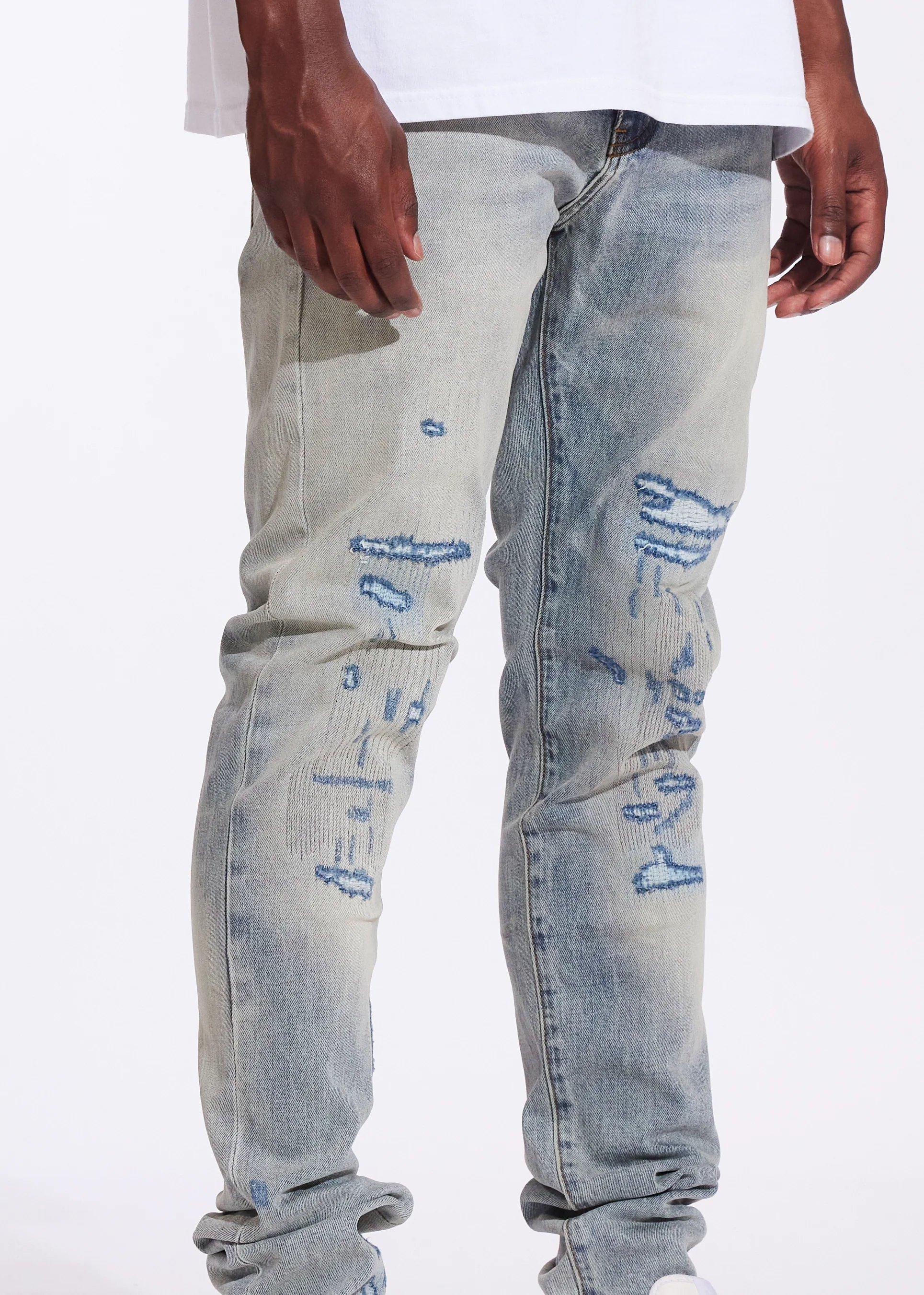 Crysp Denim Atlantic Denim Slim Light Wash Men's Jeans