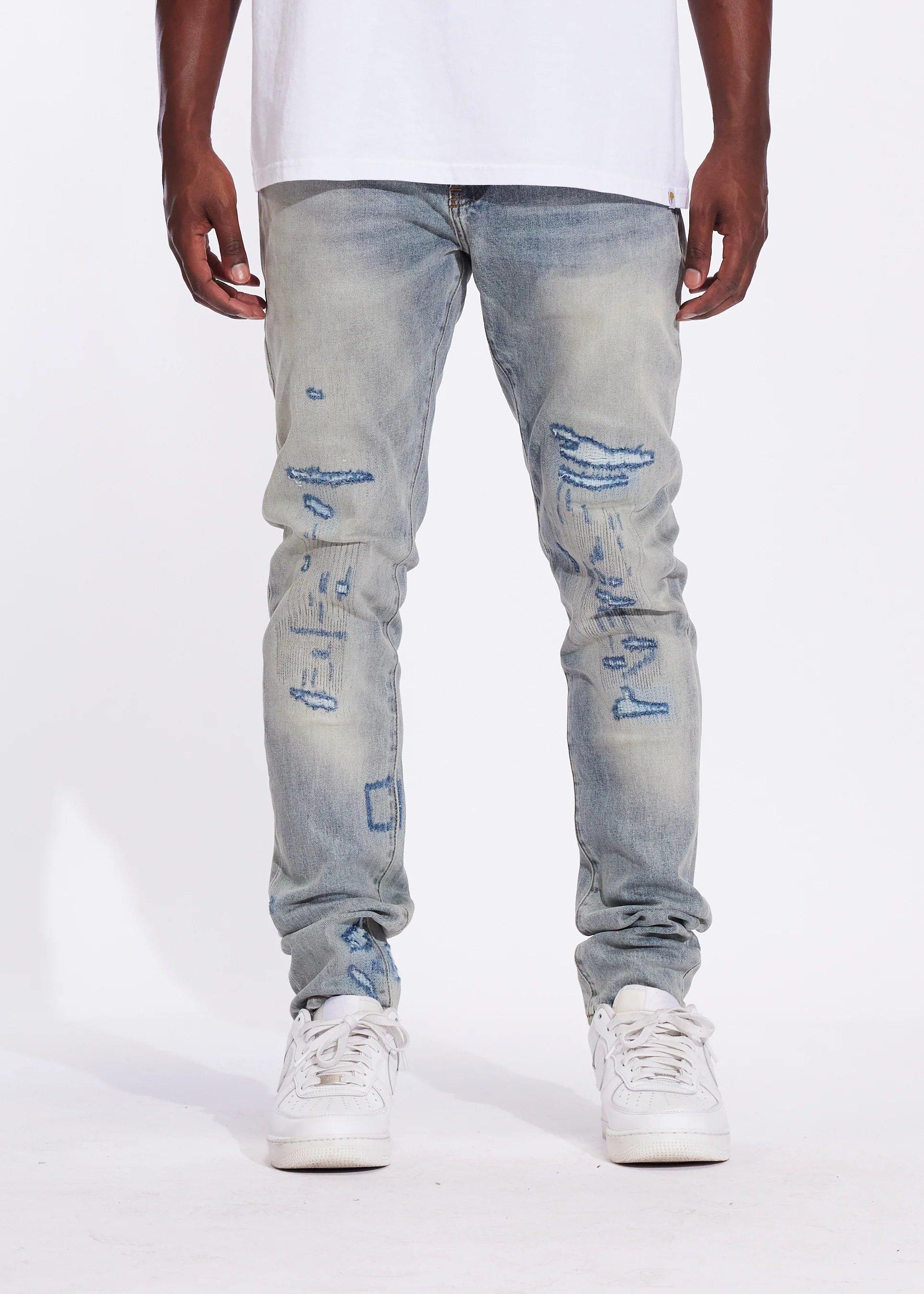 Crysp Denim Atlantic Denim Slim Light Wash Men's Jeans