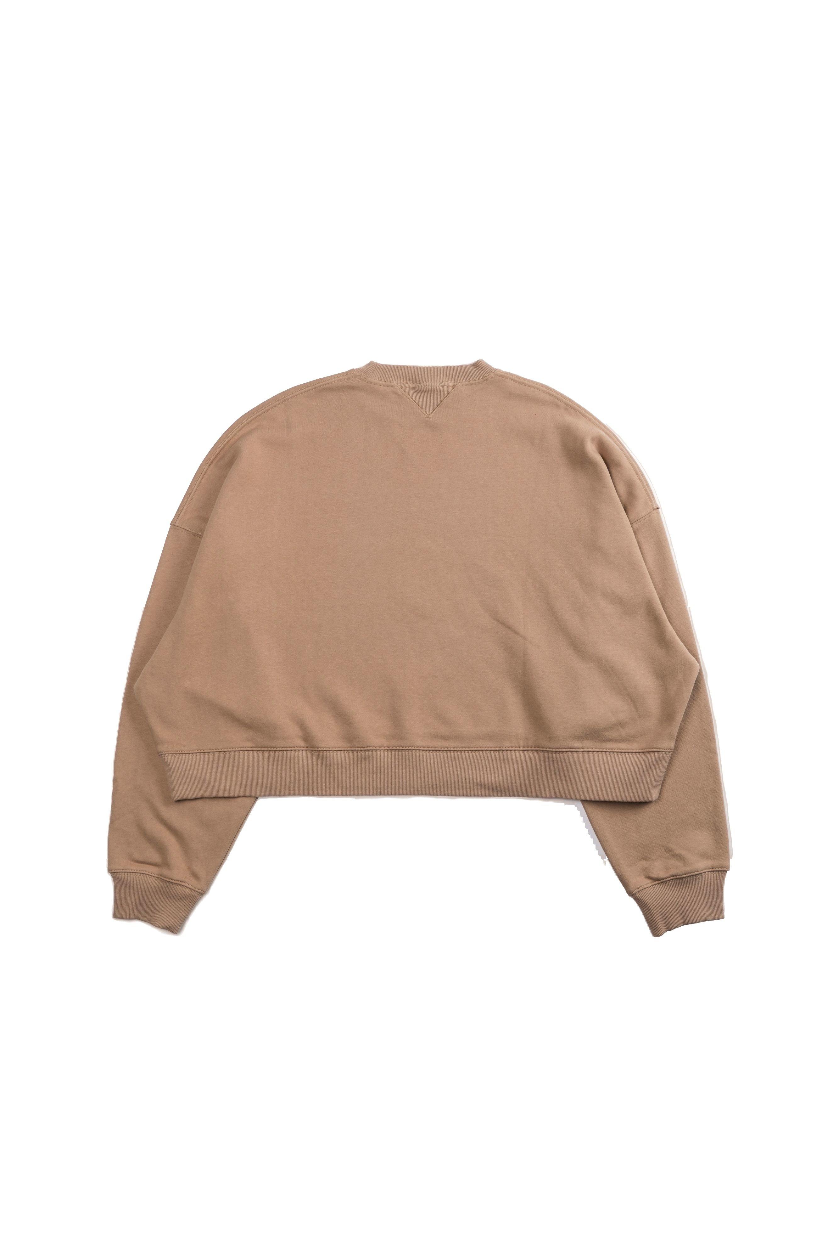 Women's Civil Regime Rose Year Cropped Crew - Sand