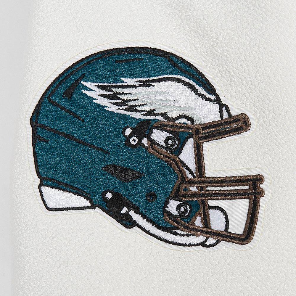 Men's Pro Standard Philadelphia Eagles Old English Varsity Jacket-Black