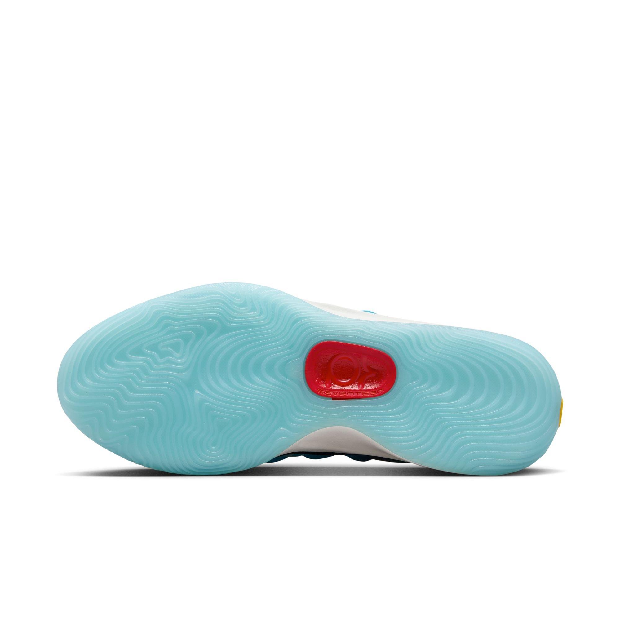 Nike KD 17 N7 "Dark Turquoise" Unisex Basketball Shoe - DARK TURQUOISE/BLACK/SAIL Thumbnail View 10