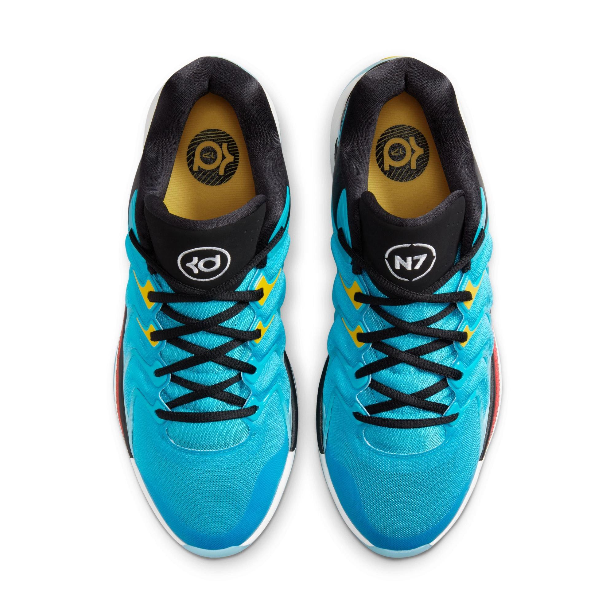 Nike KD 17 N7 "Dark Turquoise" Unisex Basketball Shoe - DARK TURQUOISE/BLACK/SAIL Thumbnail View 9