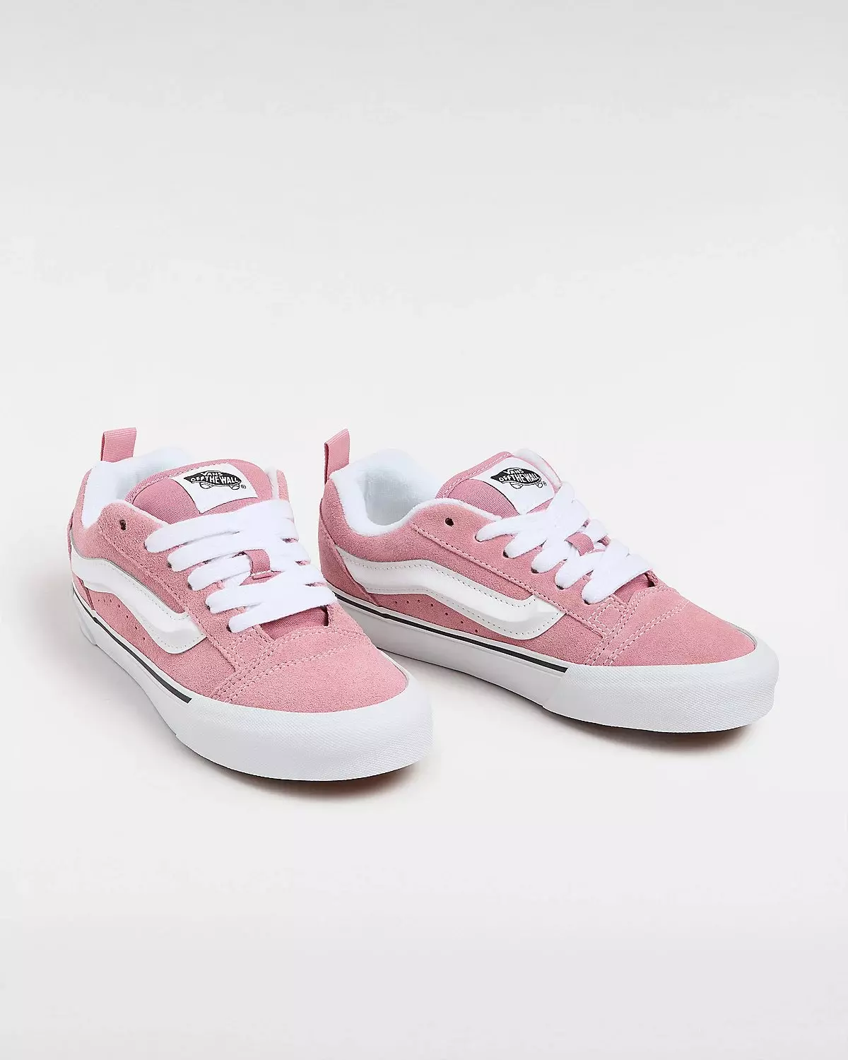 Vans Knu Skool "Pink/White" Unisex Shoe - PINK/WHITE