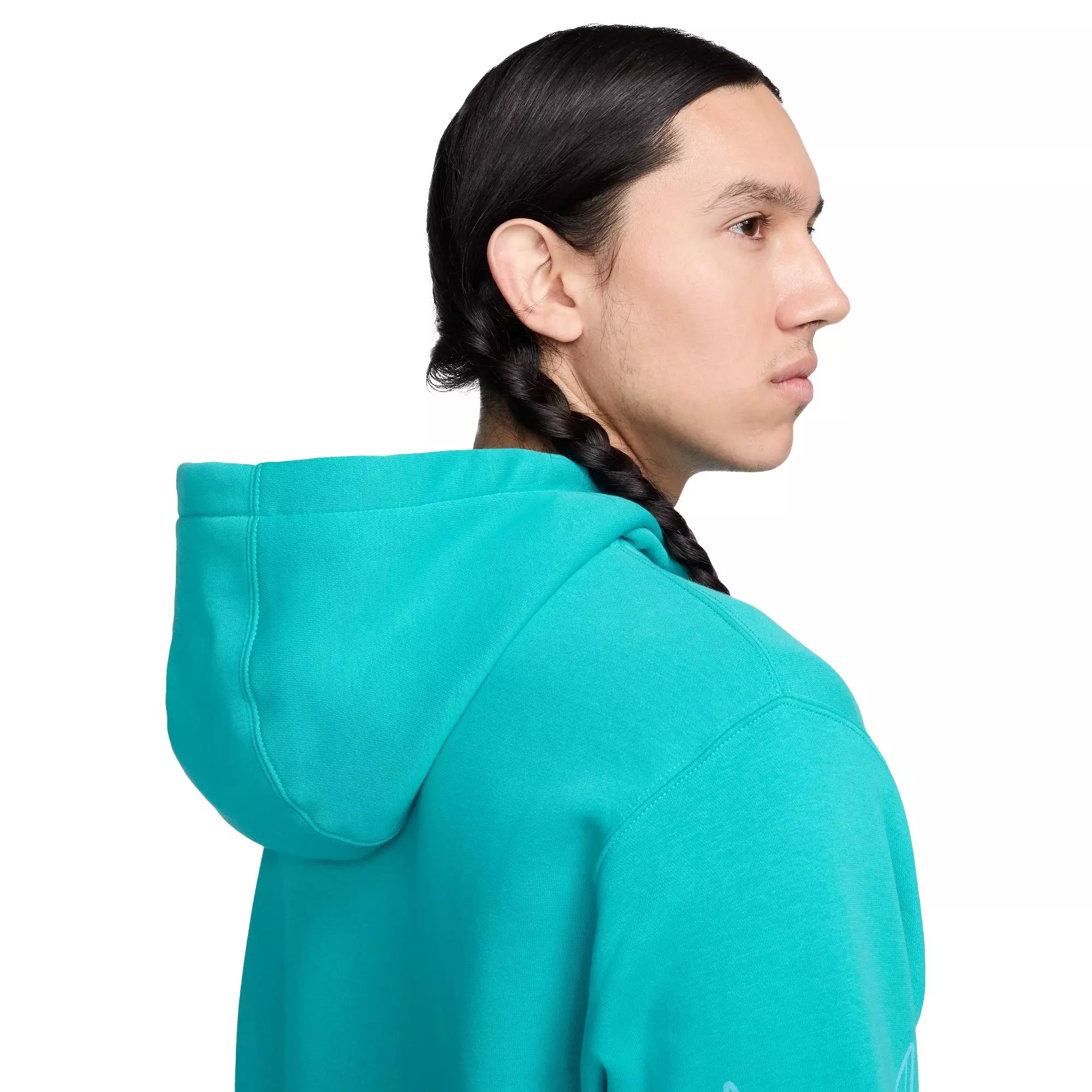 Nike N7 Men's "Dusty Cactus" Full-Zip Hoodie - BLUE