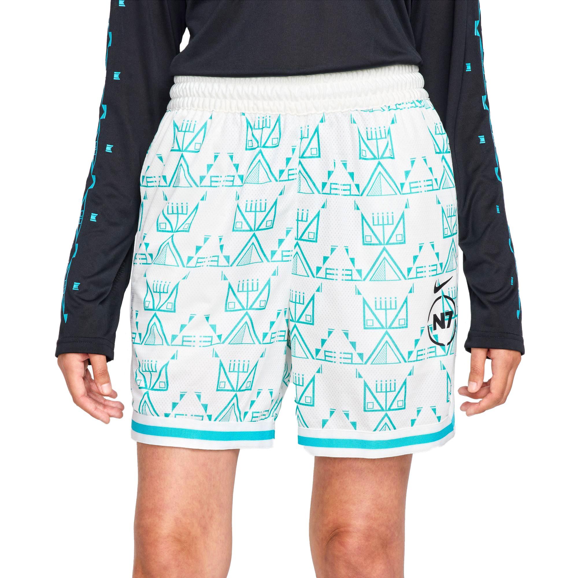 Nike N7 Men's 6" Dri-FIT "Dusty Cactus" Basketball Short - SAIL Thumbnail View 4