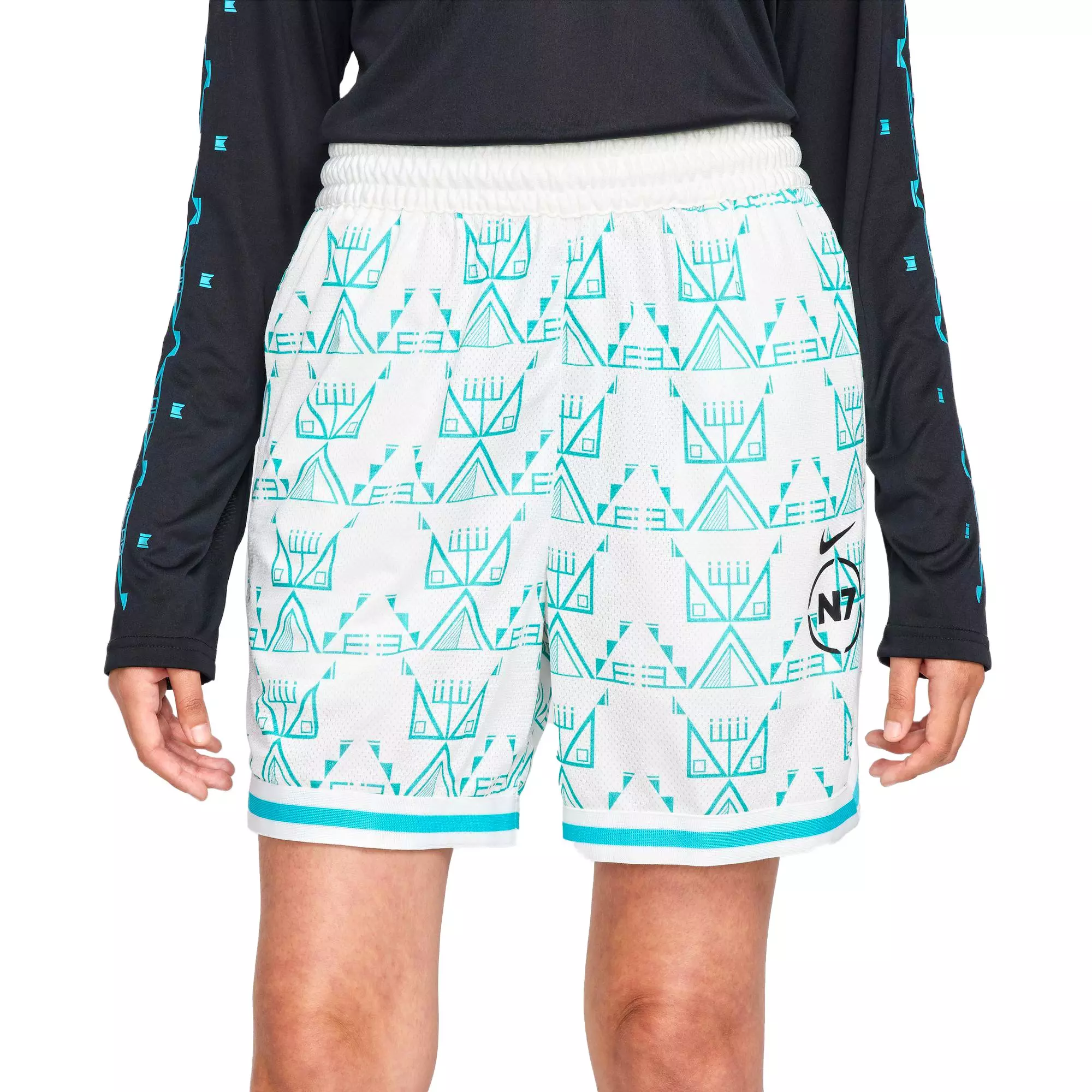 Nike N7 Men's 6" Dri-FIT "Dusty Cactus" Basketball Short - SAIL