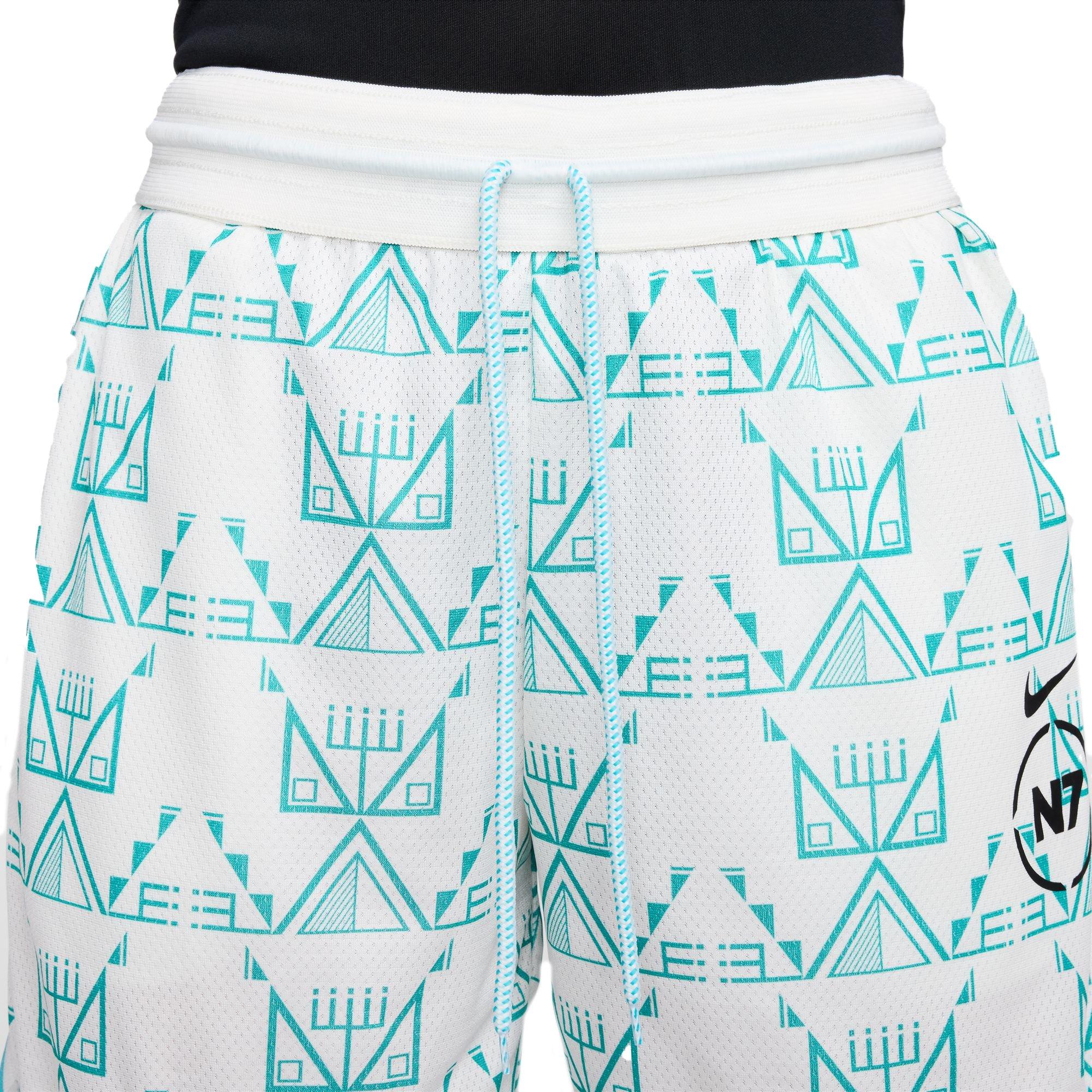Nike N7 Men's 6" Dri-FIT "Dusty Cactus" Basketball Short - SAIL Thumbnail View 6