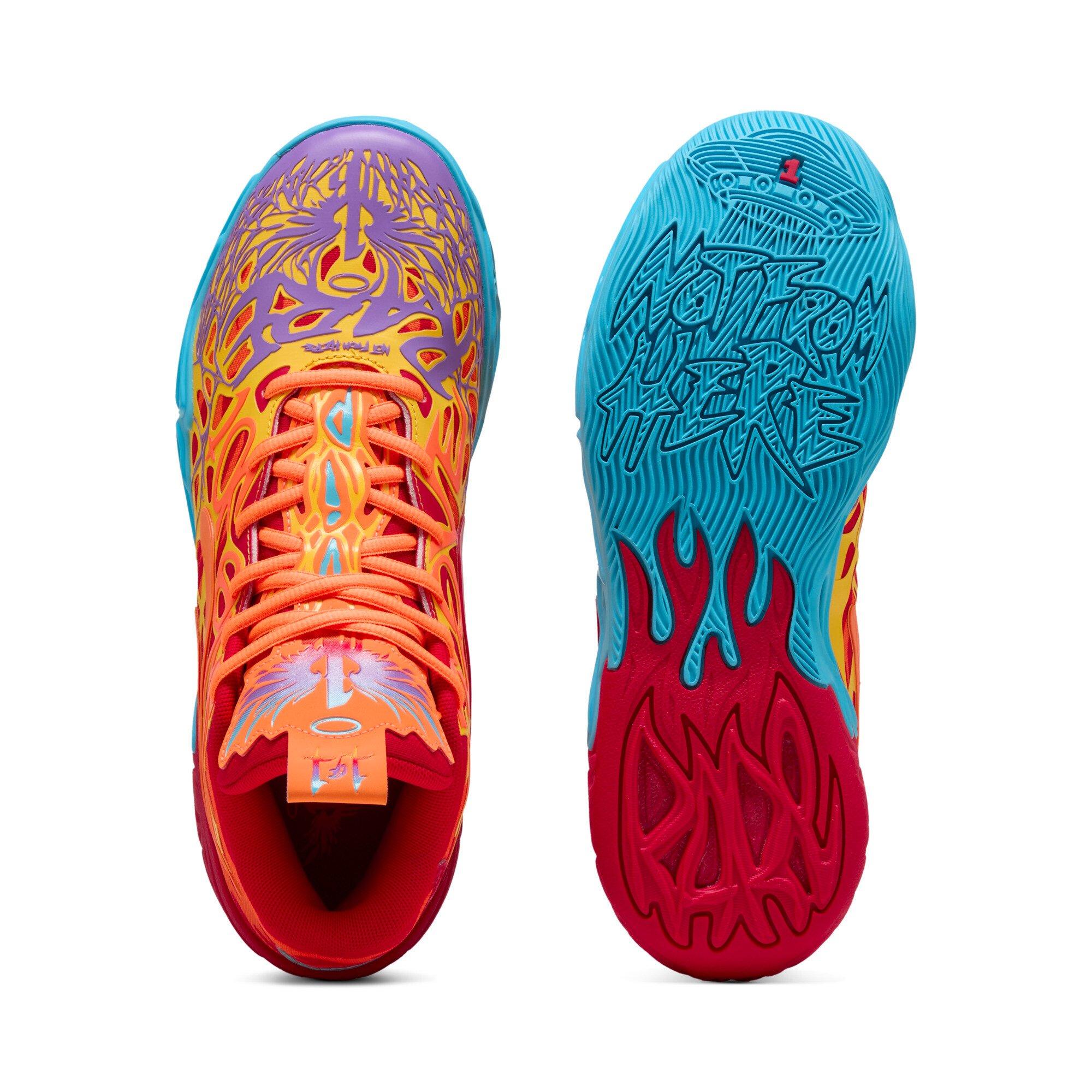 PUMA x Lamelo Ball MB.04 "Phoenix" Men's Basketball Shoe - MULTI-COLOR Thumbnail View 5