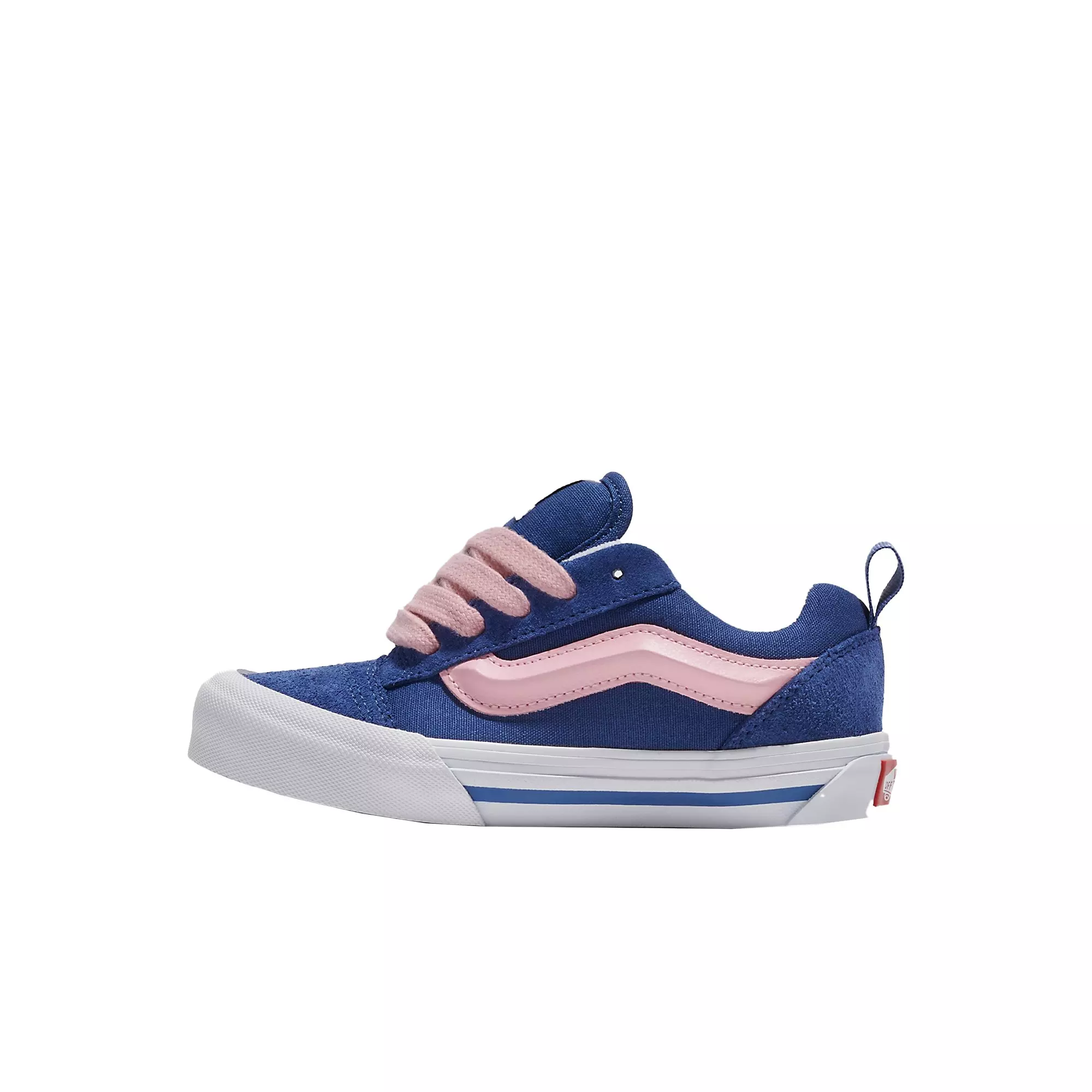 Vans Knu Skool "Navy/Pink" Preschool Girls' Shoe - NAVY/PINK