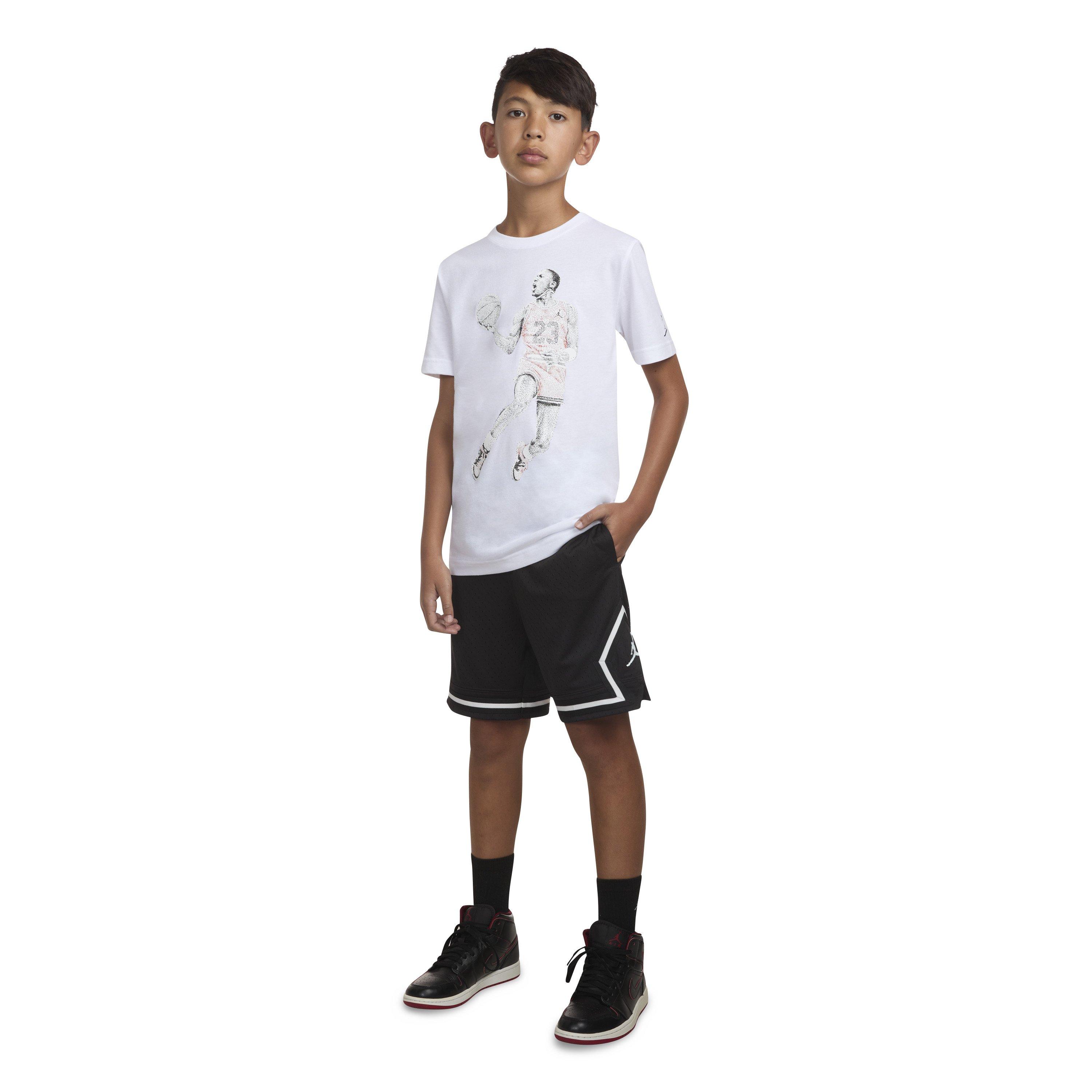 Jordan Diamond Big Boys' Black Shorts