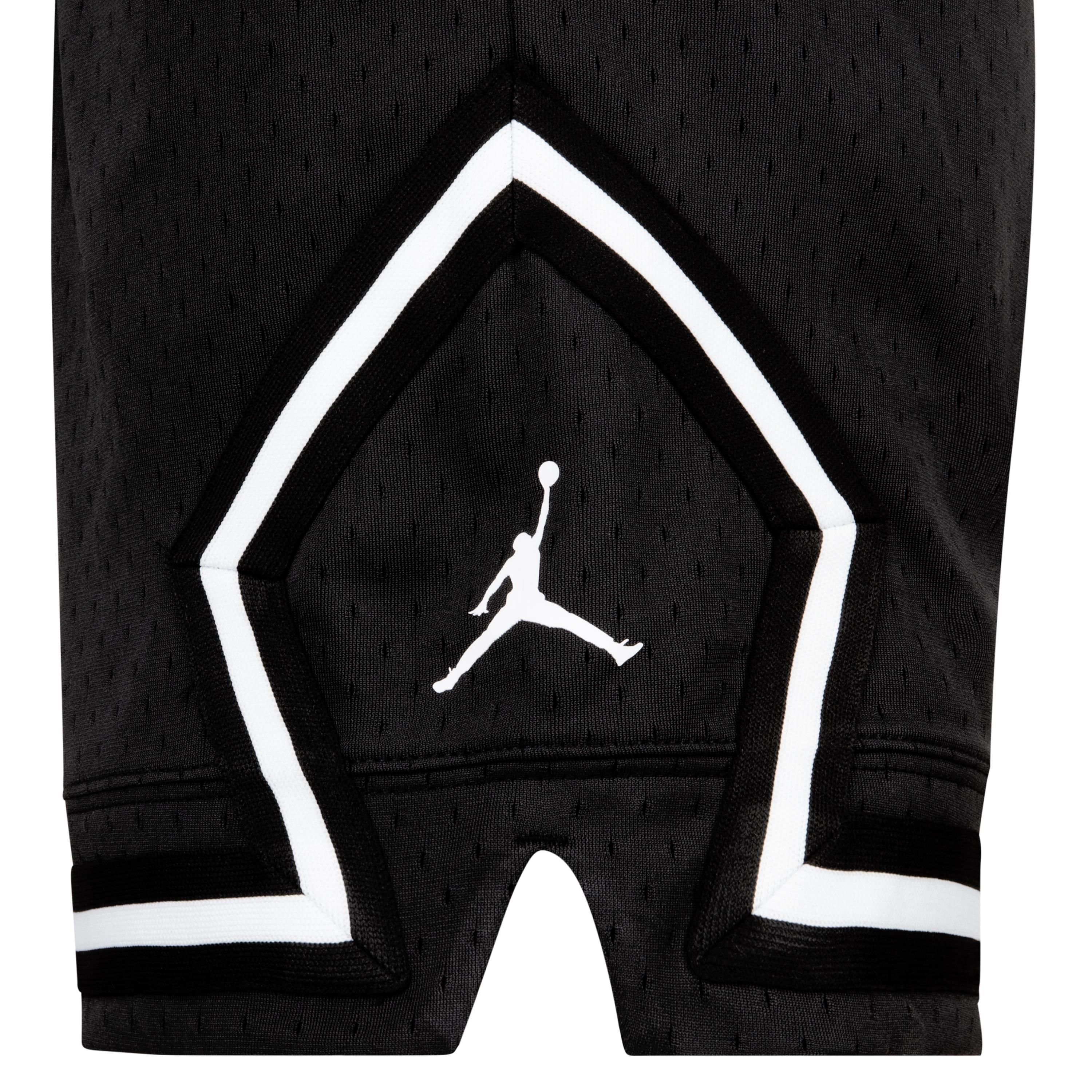 Jordan Diamond Big Boys' Black Shorts