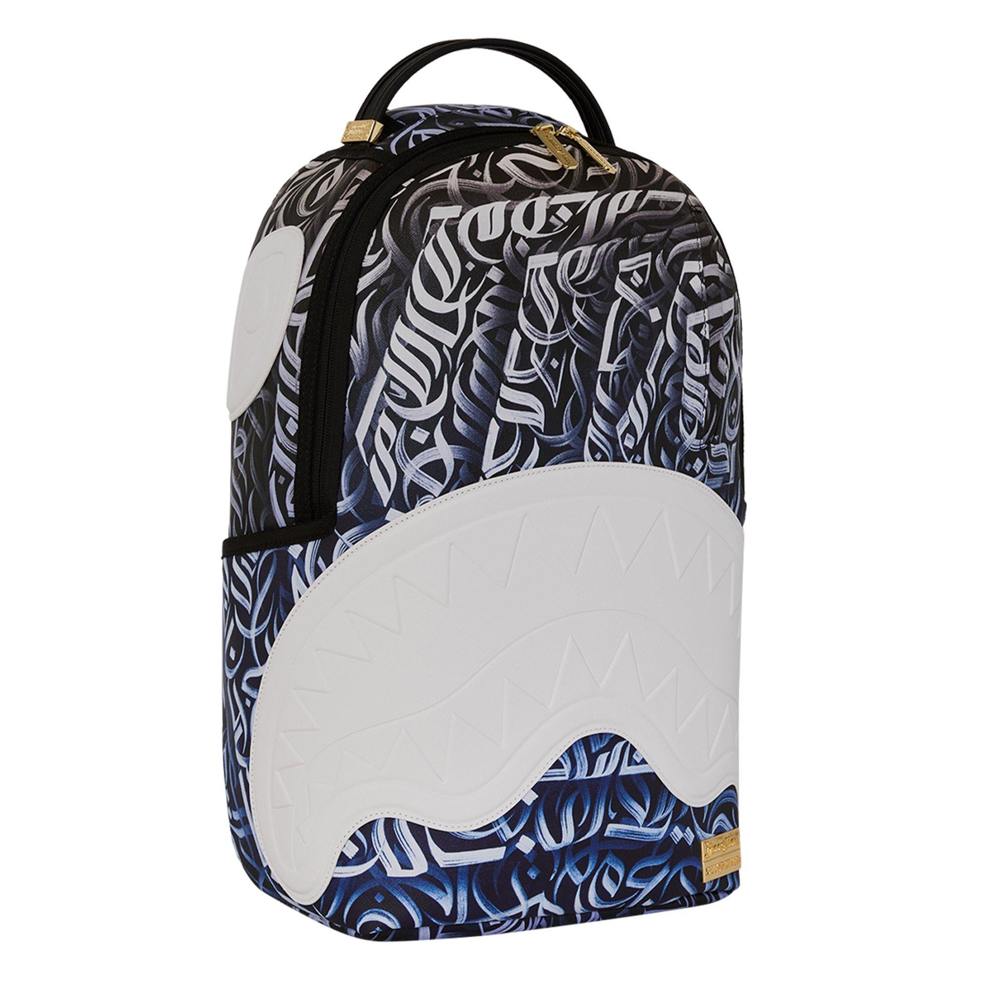 Sprayground Diaa Allam Sharks Blue Backpack