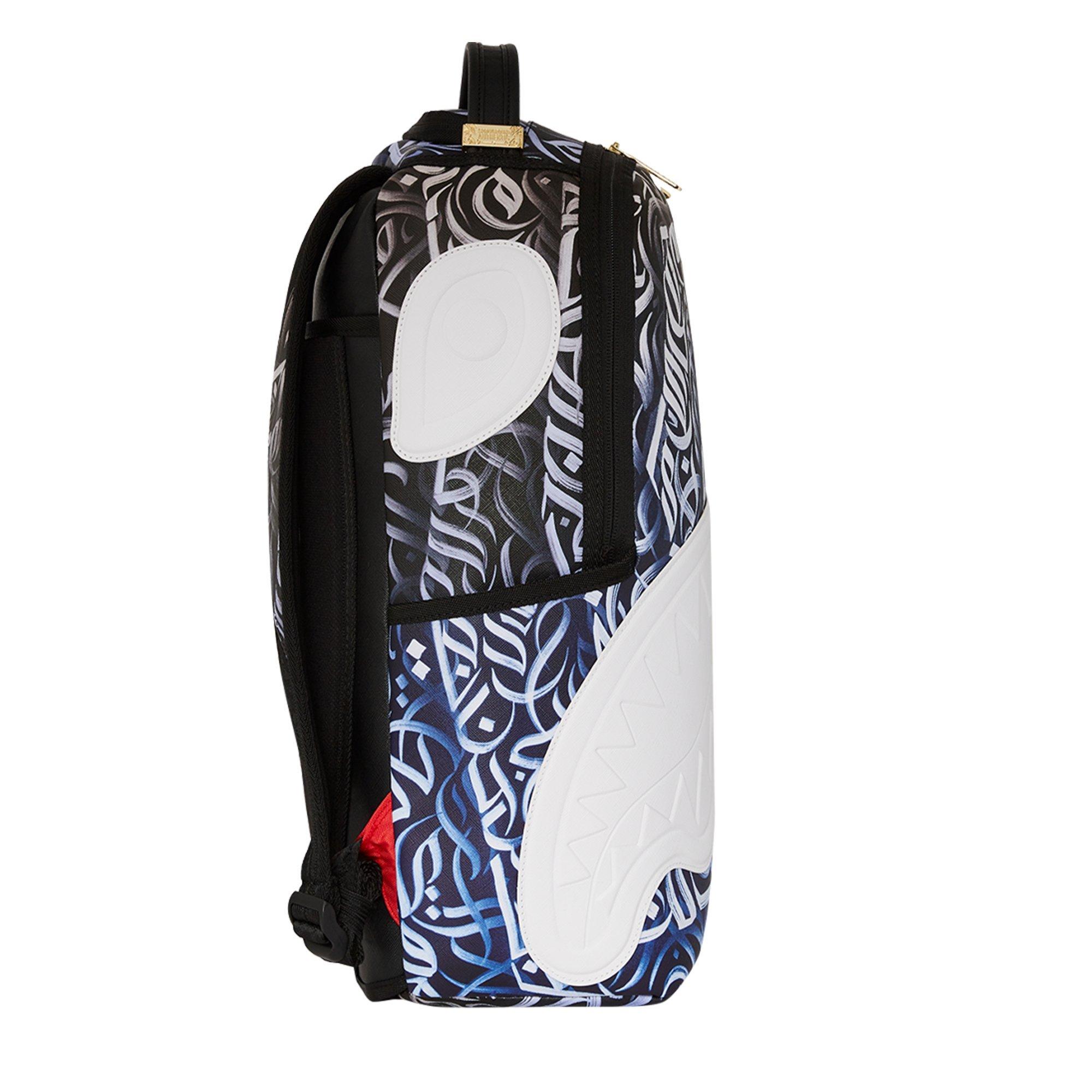 Sprayground Diaa Allam Sharks Blue Backpack