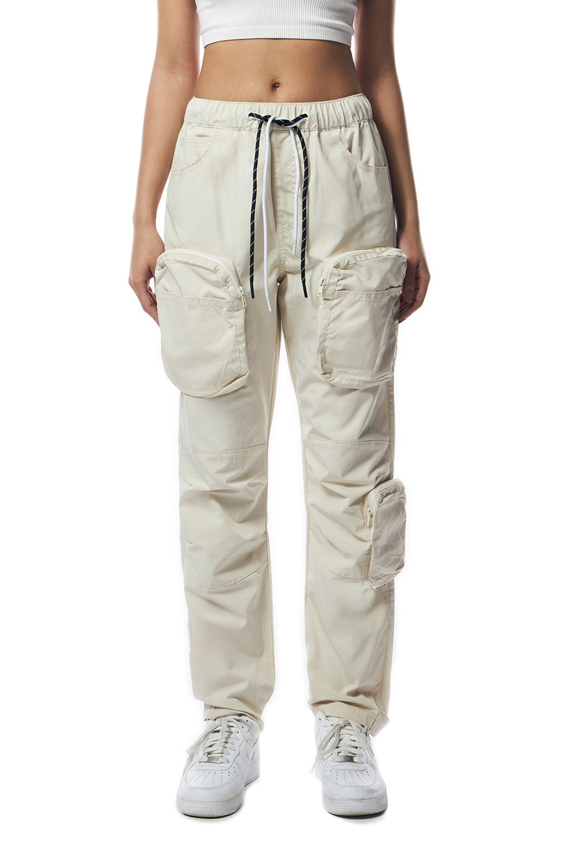 Grindhouse Women's Nylon Pants - Sail - OFF-WHITE