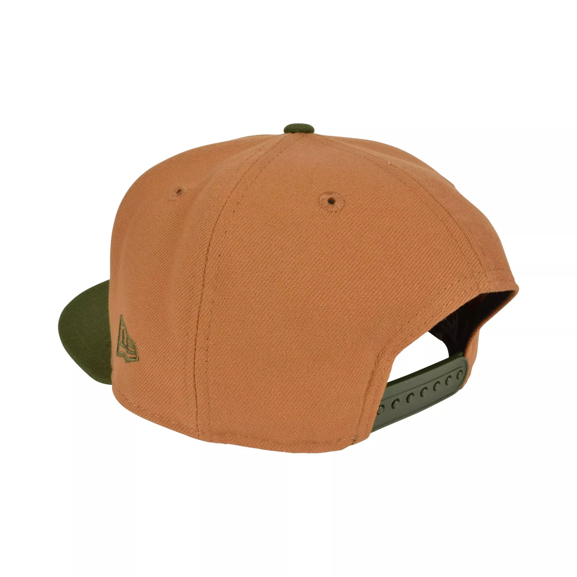 New Era Los Angeles Dodgers Snapback Hat - Bronze/Green - BROWN