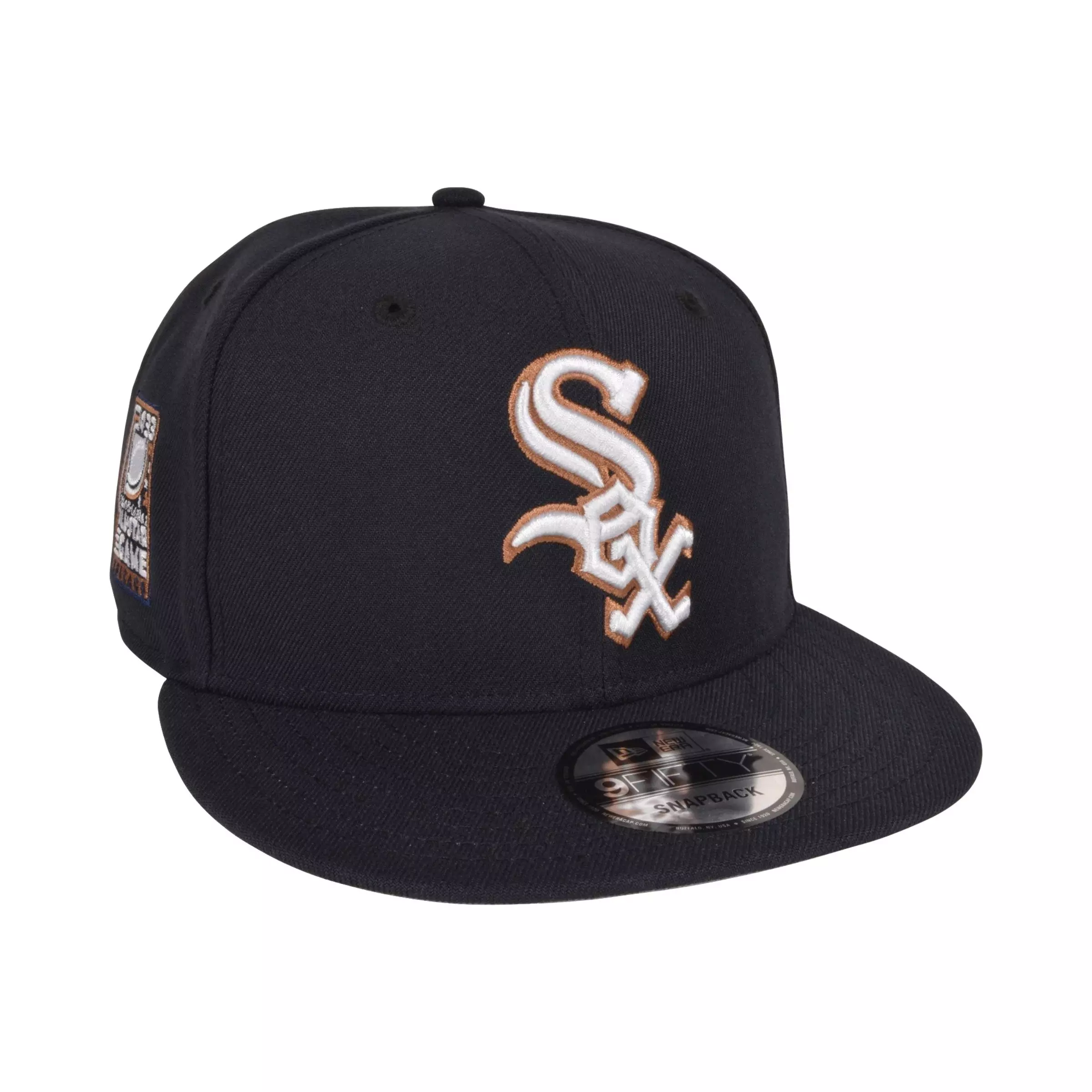 New Era Chicago White Sox 9FIFTY Retro 13 Snapback Hat - Navy/Bronze - NAVY