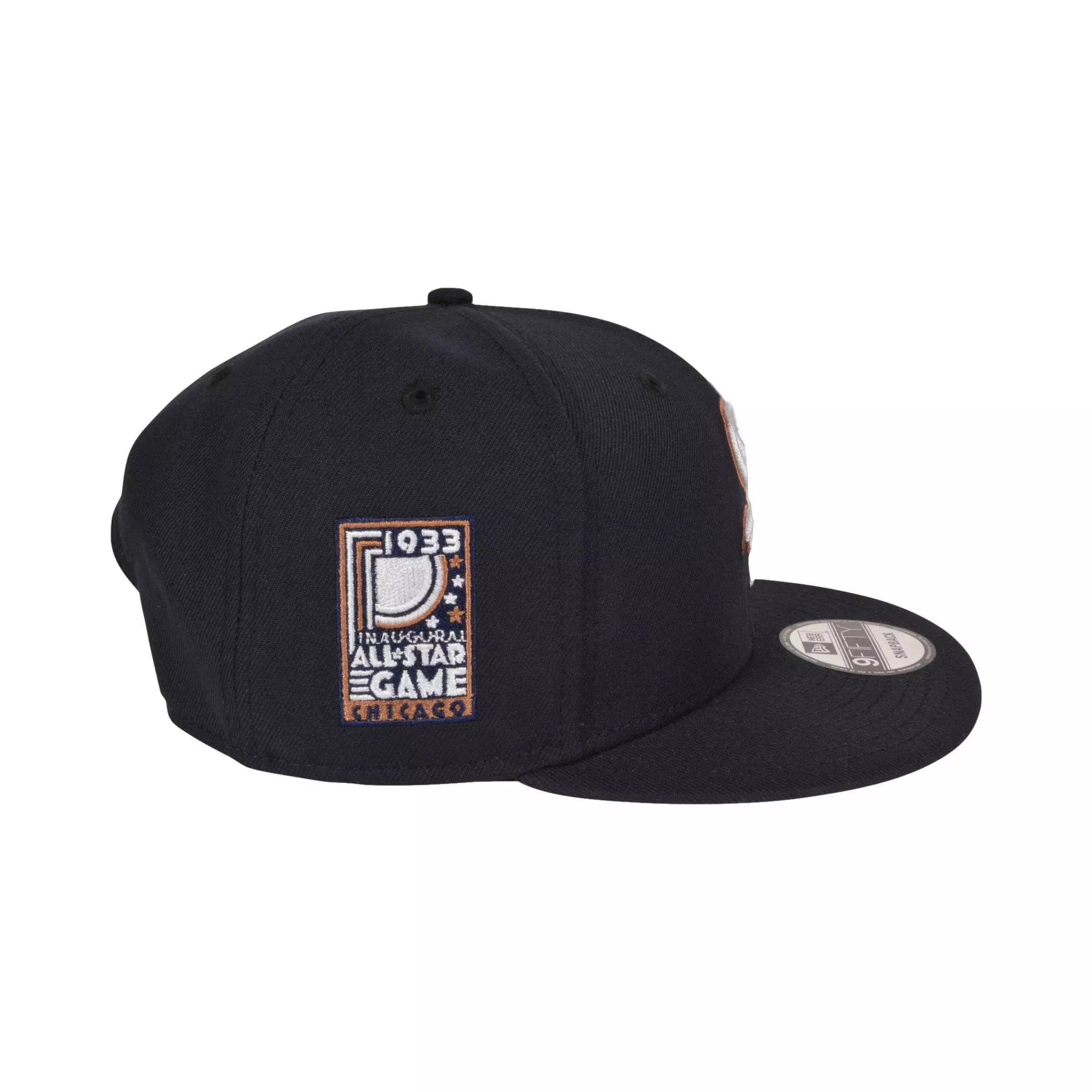 New Era Chicago White Sox 9FIFTY Retro 13 Snapback Hat - Navy/Bronze - NAVY