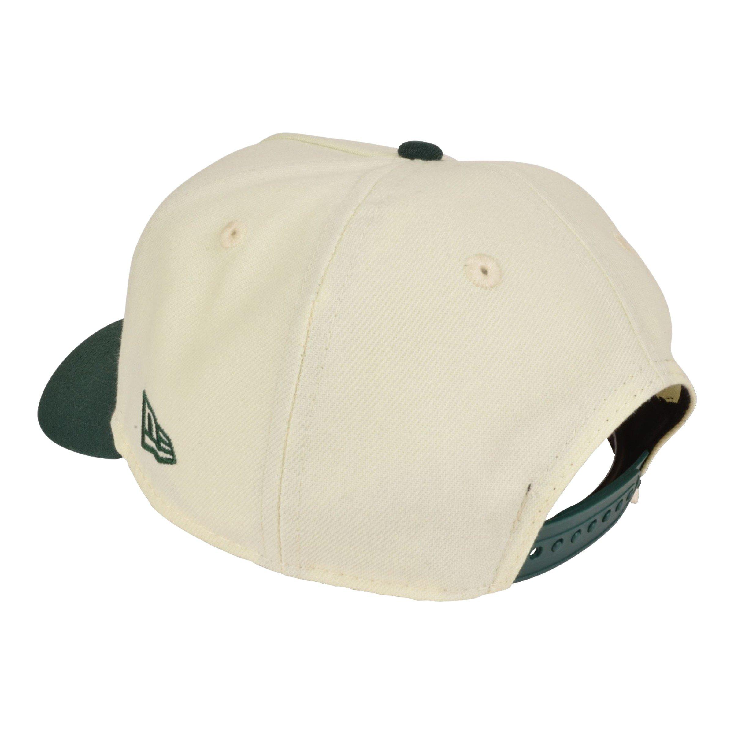 New Era Chicago White Sox 9FORTY Comiskey Park Snapback Hat - Chrome/Green - CREAM Thumbnail View 4