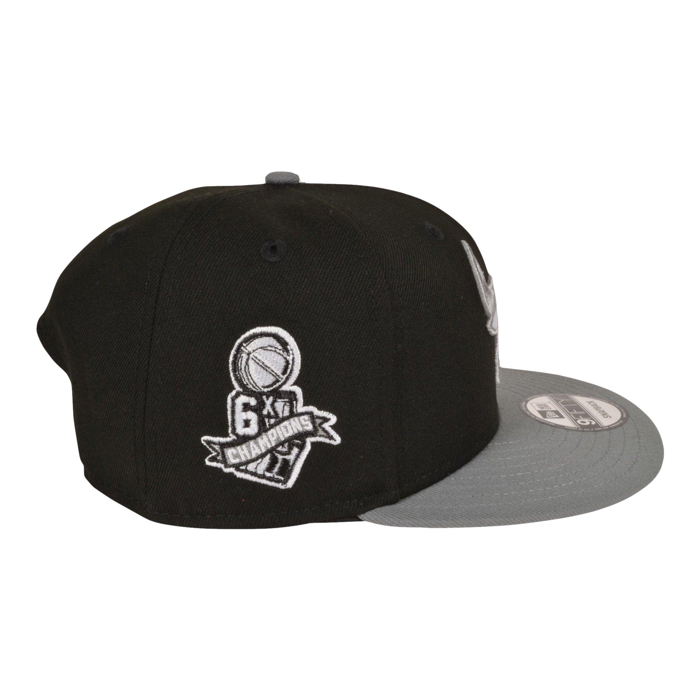 New Era Chicago Bulls 9FIFTY Retro 12 Snapback Hat - Black