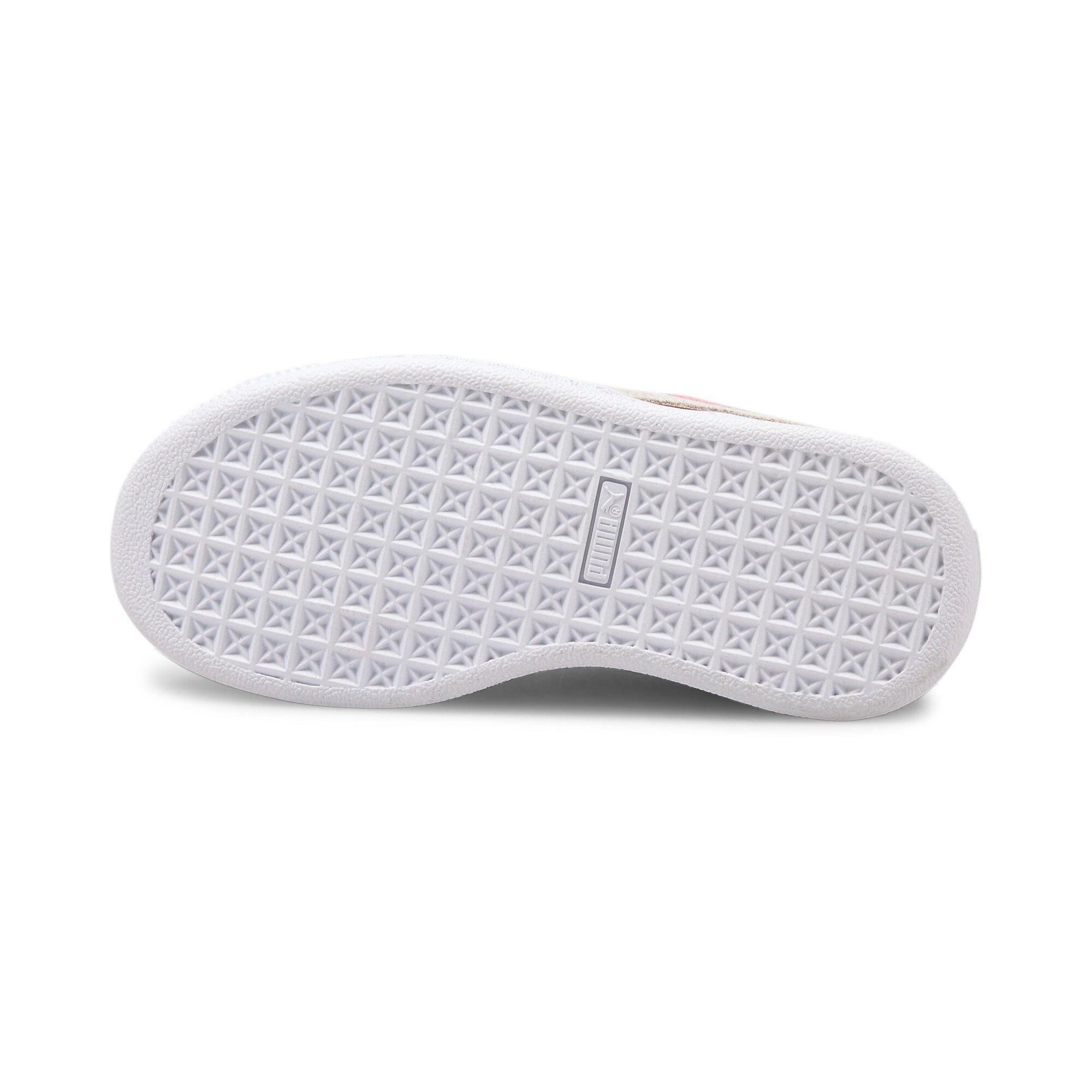 PUMA Suede Classic Preschool Girls' "Pink/White" Shoe