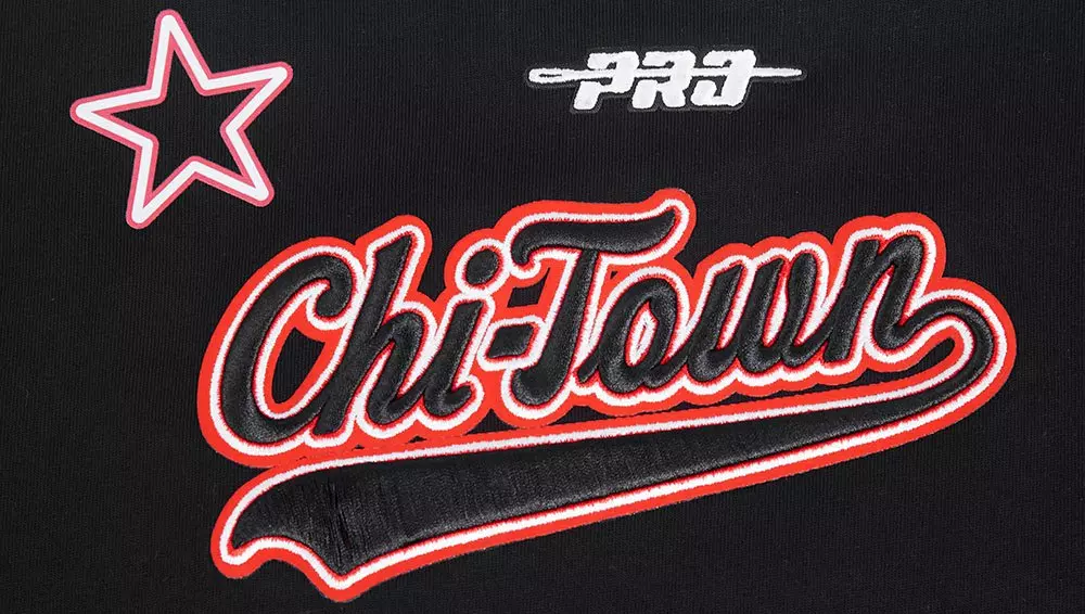 Pro Standard Women's Neon Lights BF Tee - Black - BLACK/MULTI