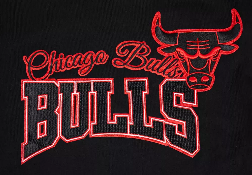 Pro Standard Women's Neon Lights BF Tee - Black - BLACK/MULTI