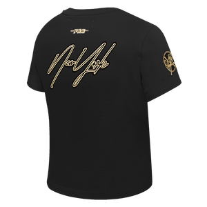 Pro Standard Women's New York Yankees Loyal/Royal Tee-Black