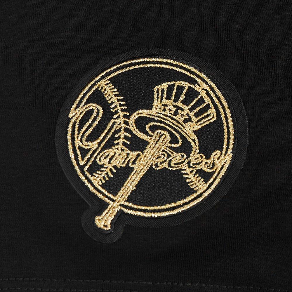 Pro Standard Women's New York Yankees Loyal/Royal Tee-Black - BLACK/GOLD Thumbnail View 5