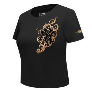 Pro Standard Women's New York Yankees Loyal/Royal Tee-Black