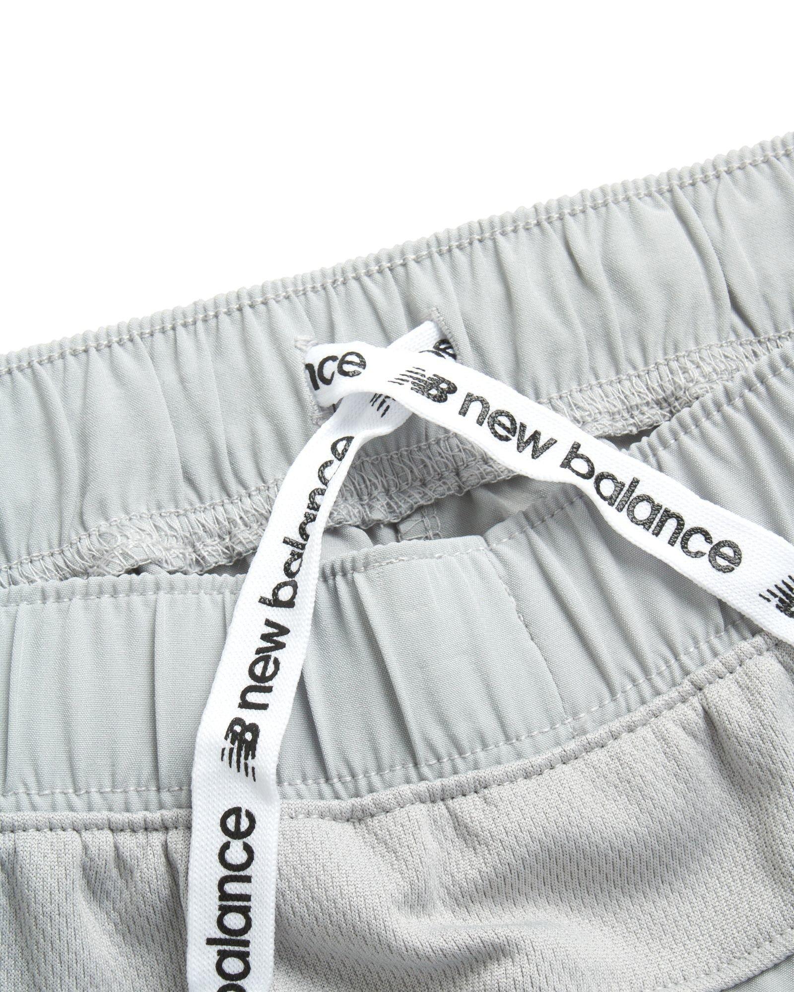 ​New Balance Woven Big Boys' Grey Shorts