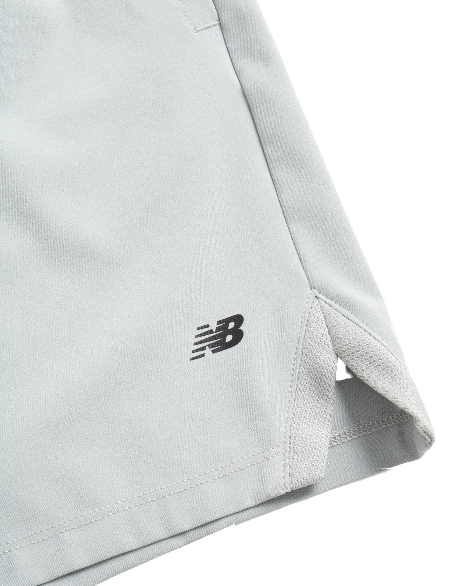 ​New Balance Woven Big Boys' Light Grey Shorts