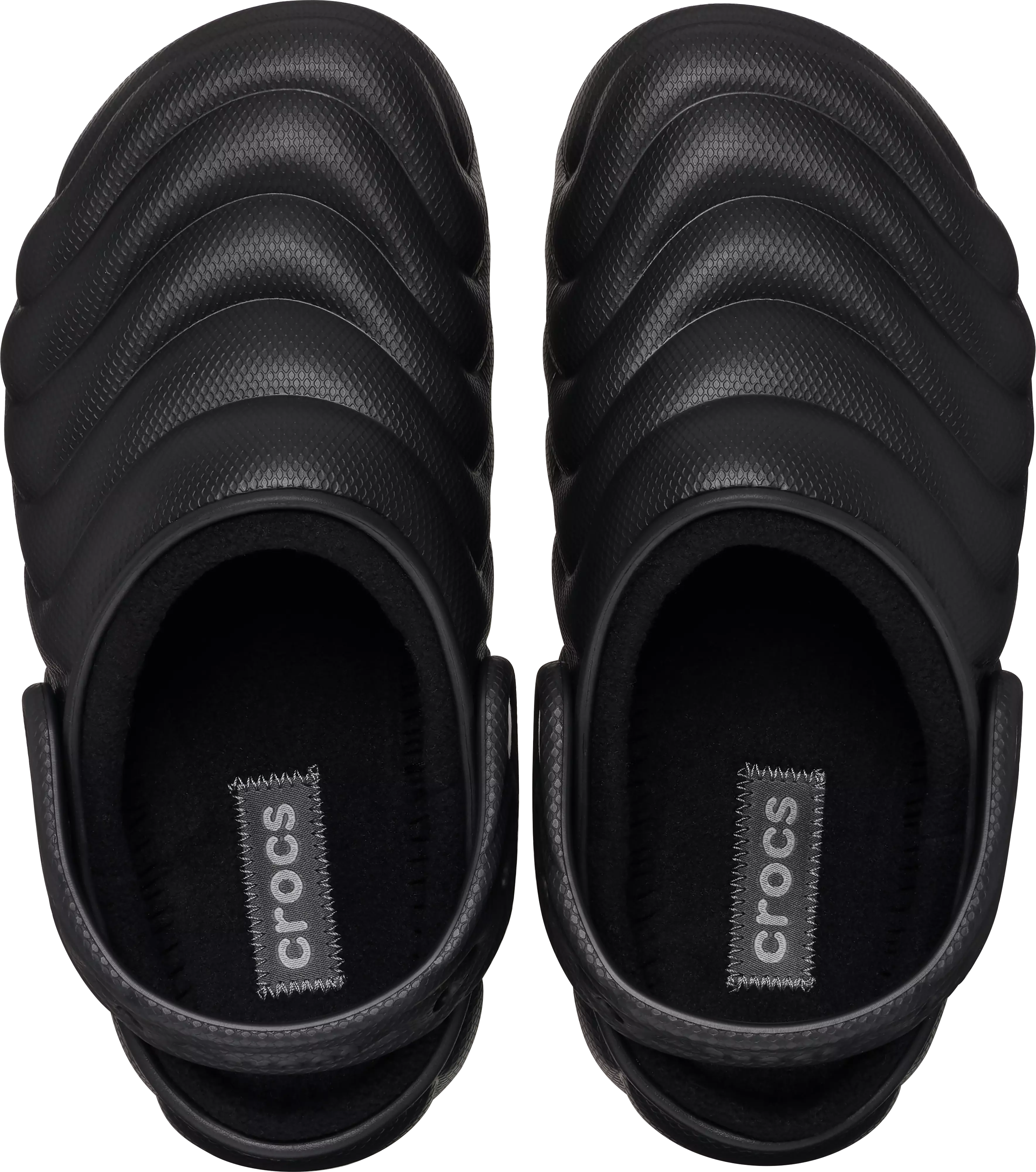 Crocs Classic Lined Overpuff "Black" Unisex Clog - BLACK