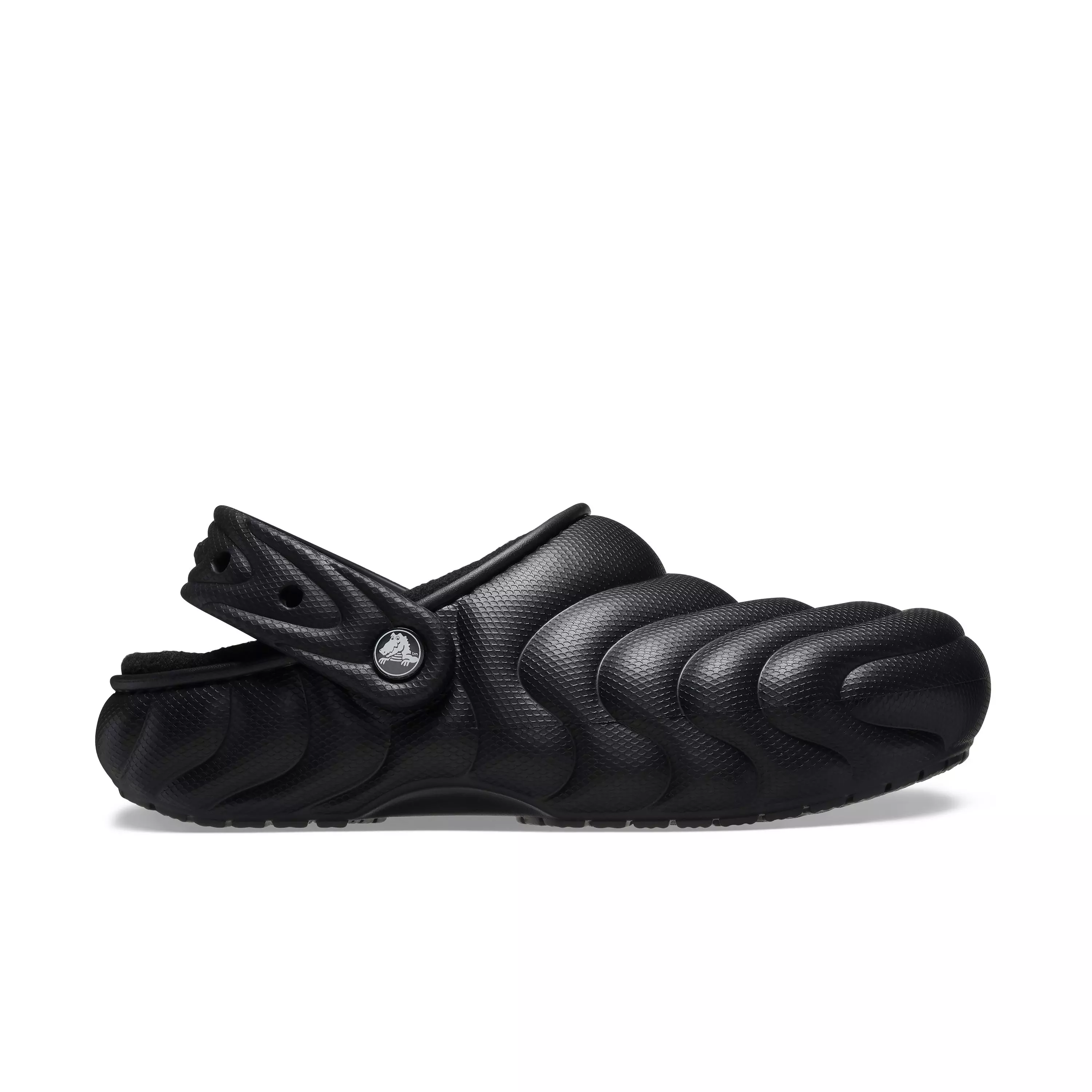Crocs Classic Lined Overpuff "Black" Men's Clog - BLACK