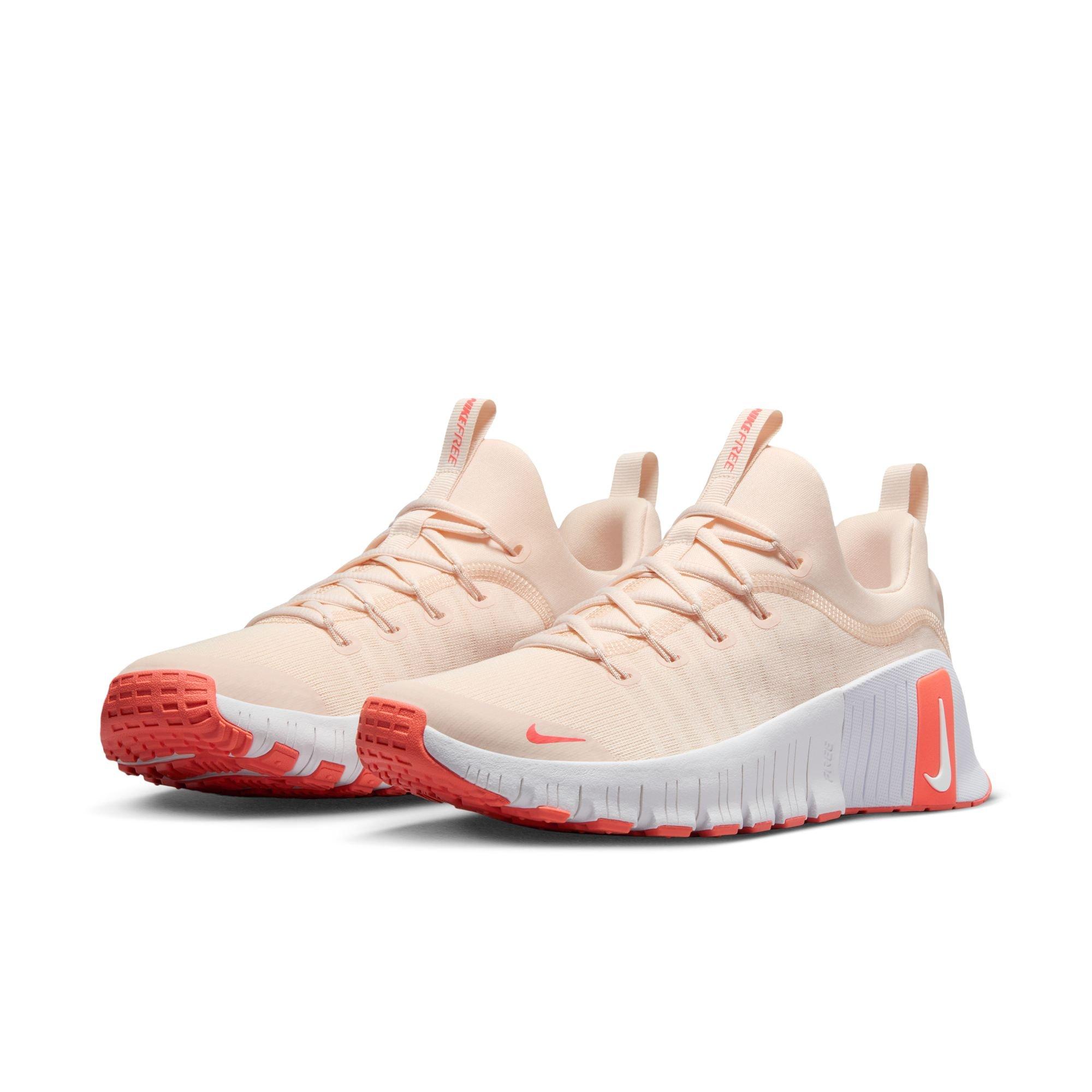 Nike Free Metcon 6 "Guava Ice/White/Lt Wild Mango" Women's Training Shoe - CREAM Thumbnail View 6