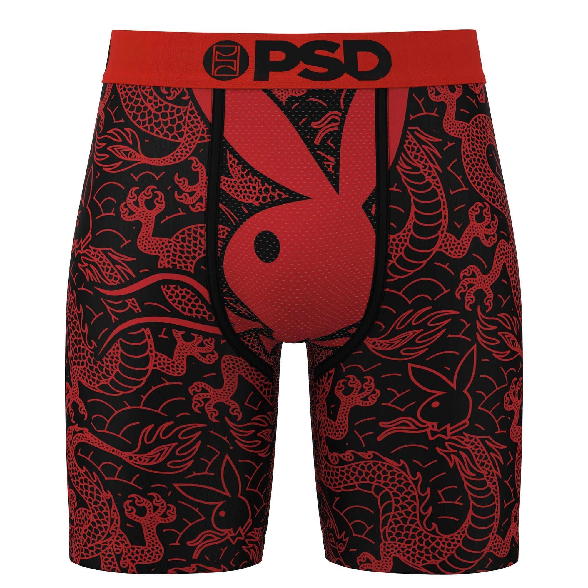 PSD Men's Playboy Dragon Underwear - RED