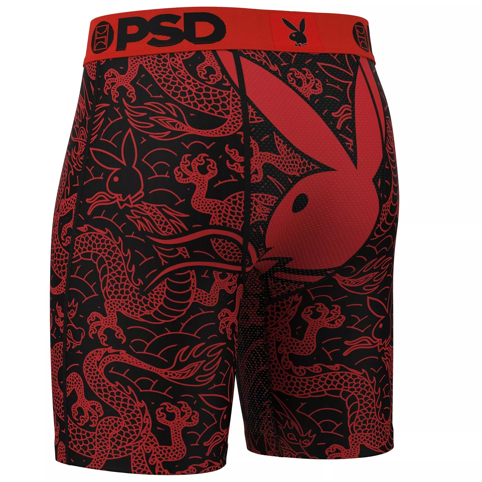PSD Men's Playboy Dragon Underwear - RED